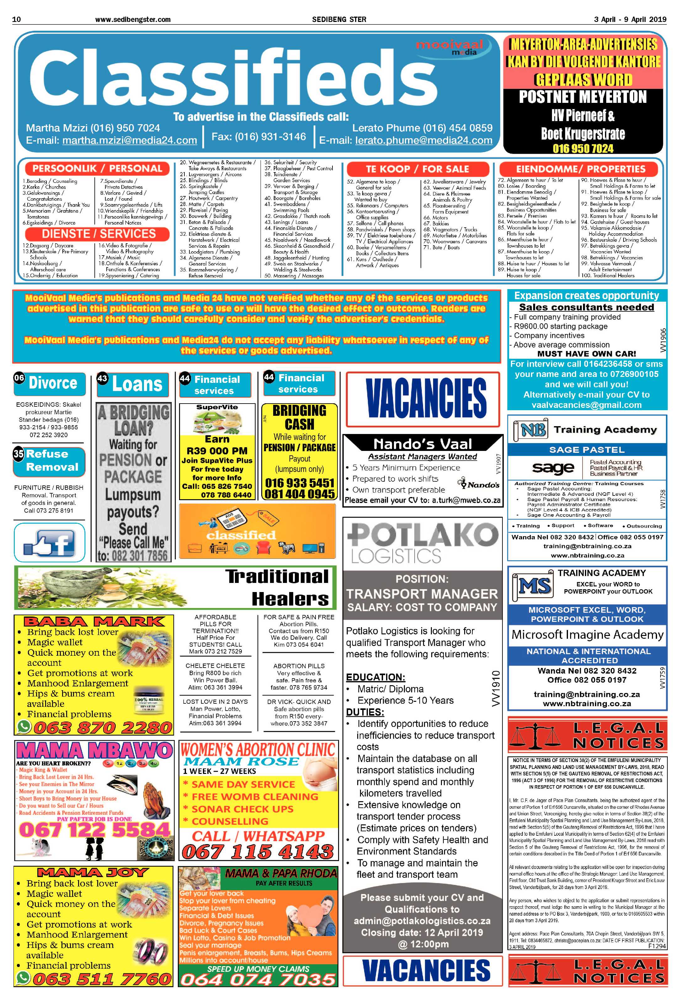 Sedibeng Ster 3 – 9 April 2019 page 10