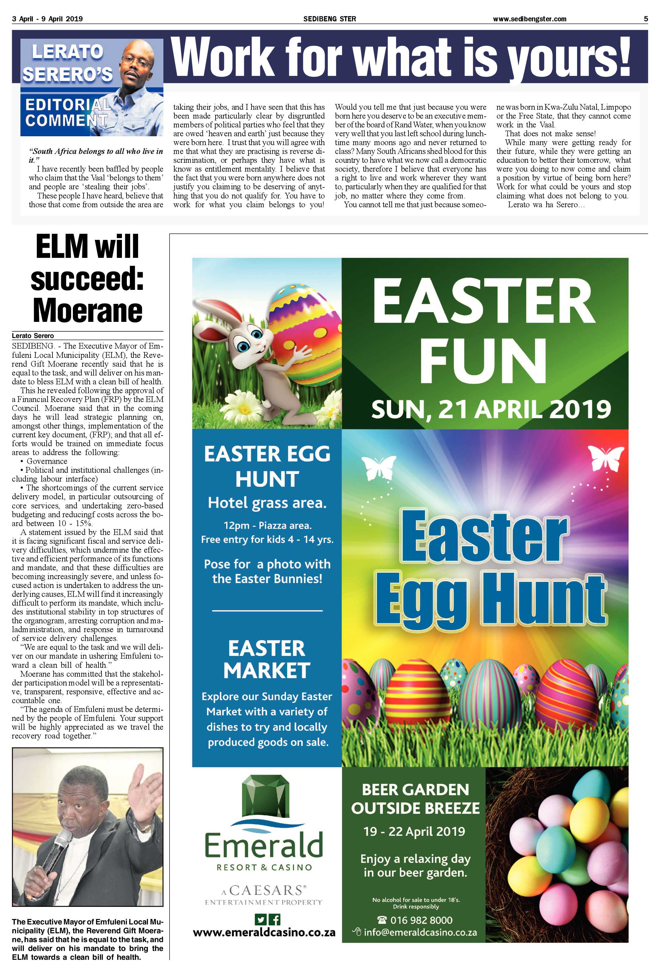 Sedibeng Ster 3 – 9 April 2019 page 5