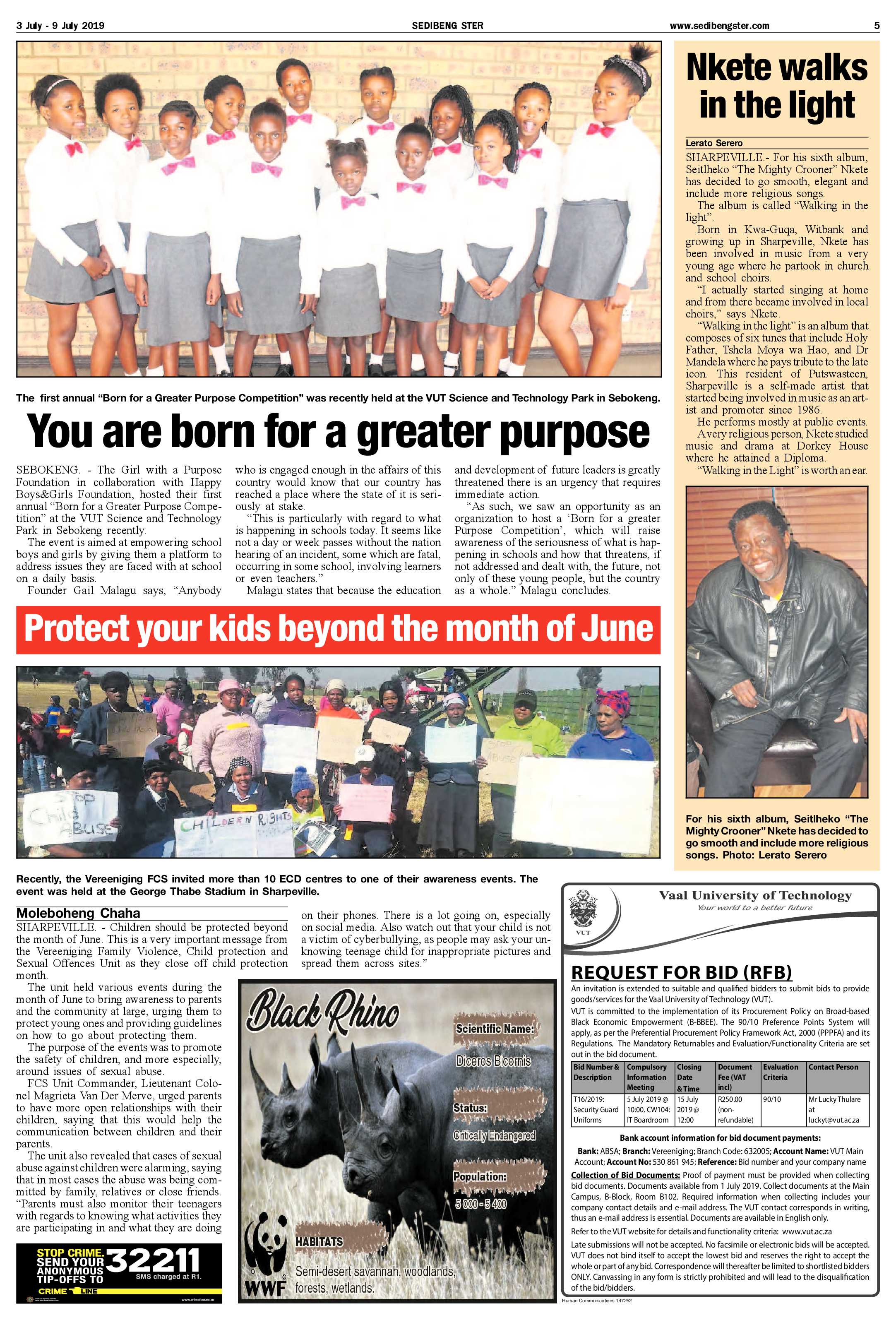 Sedibeng Ster 3 – 9 July 2019 page 5
