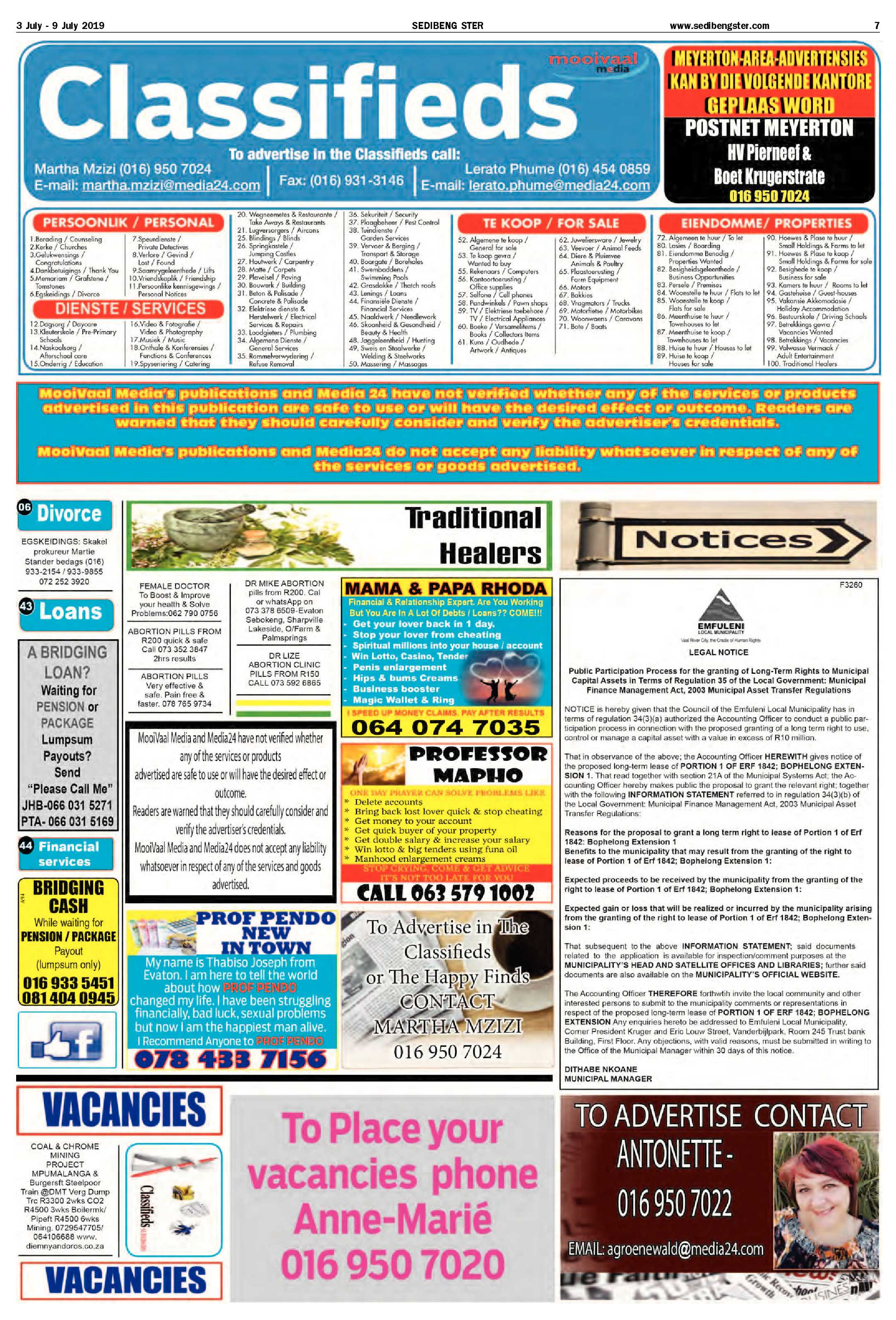 Sedibeng Ster 3 – 9 July 2019 page 7
