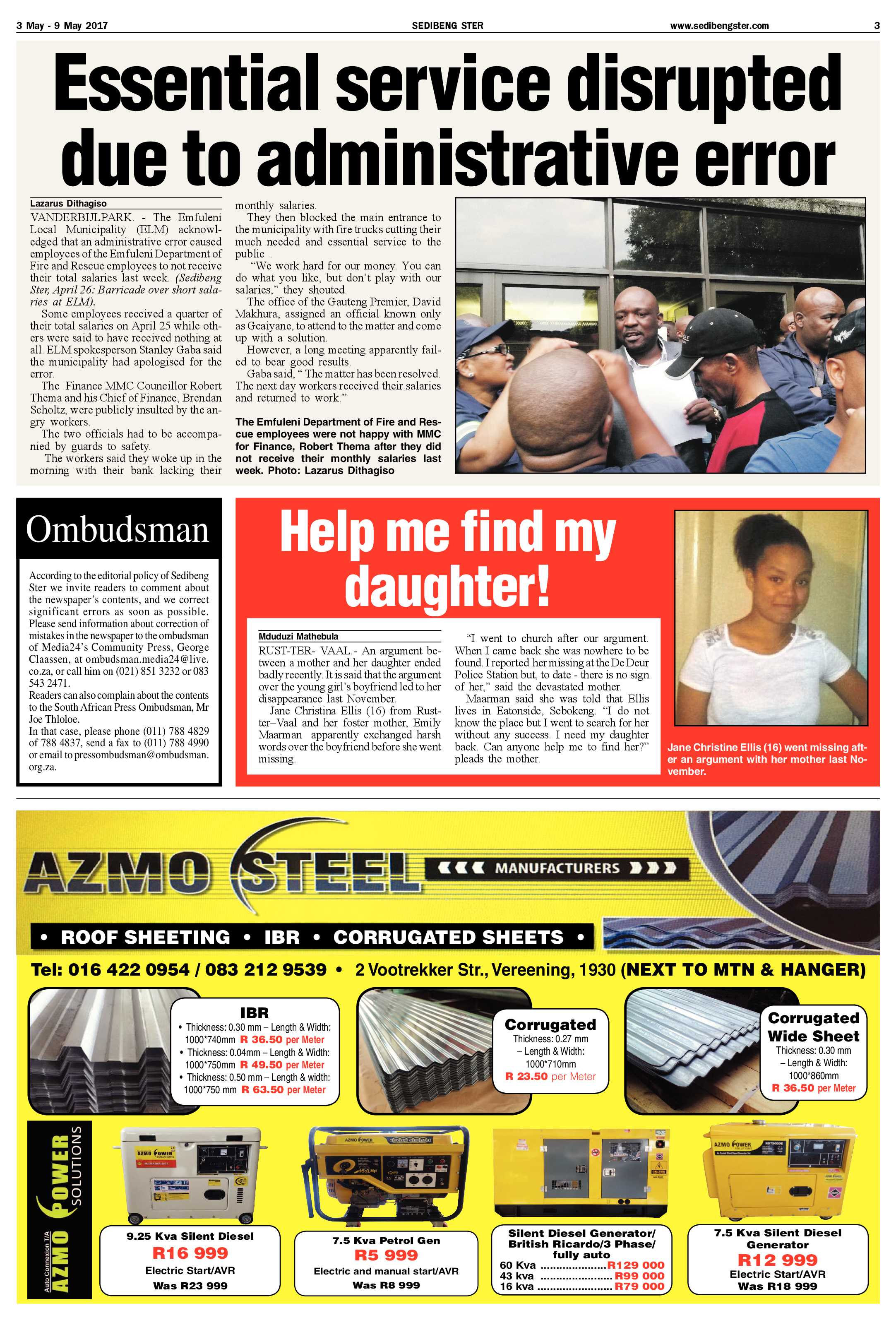 Sedibeng Ster 3 – 9 May 2017 page 3