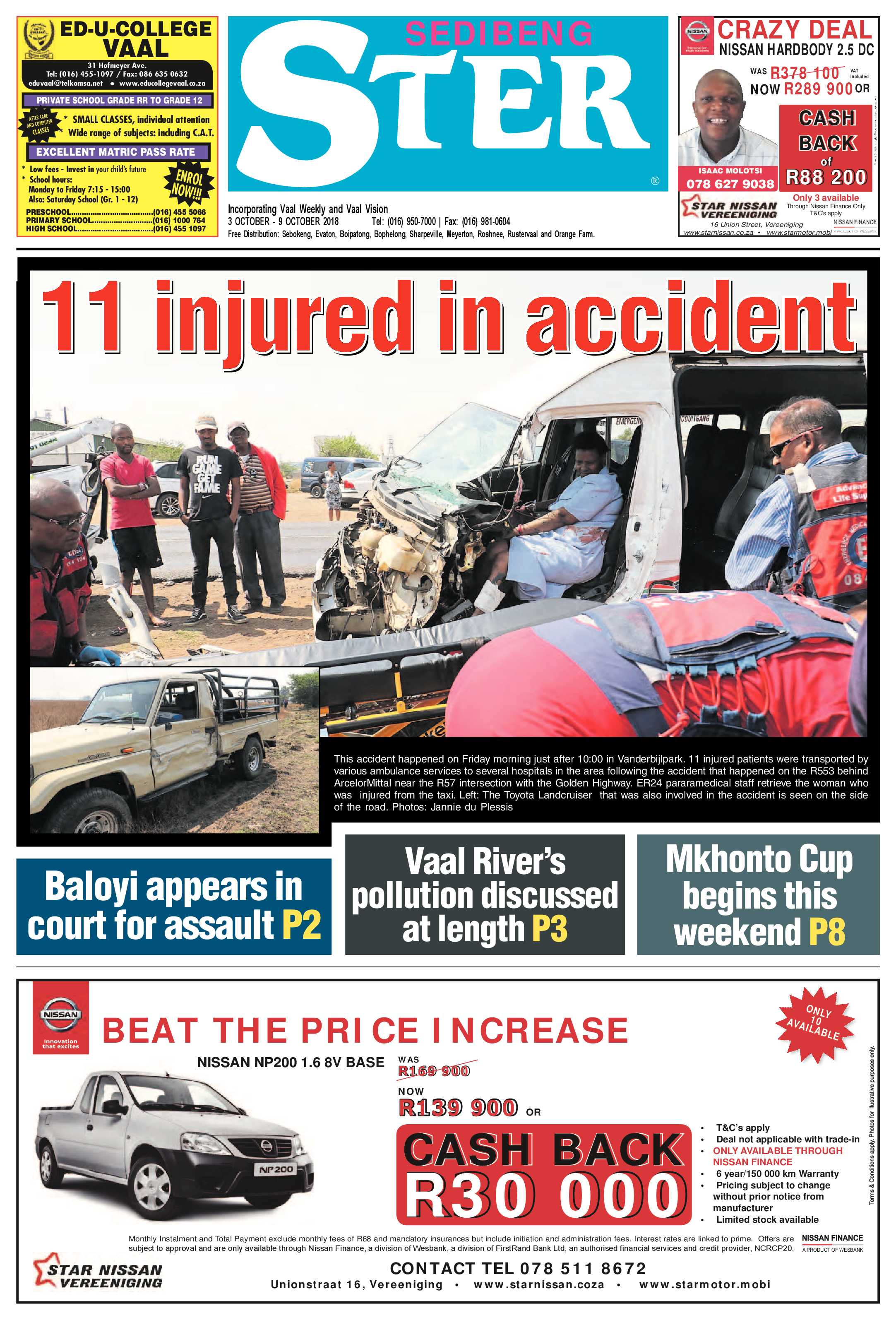 Sedibeng Ster 3 – 9 October 2018 page 1