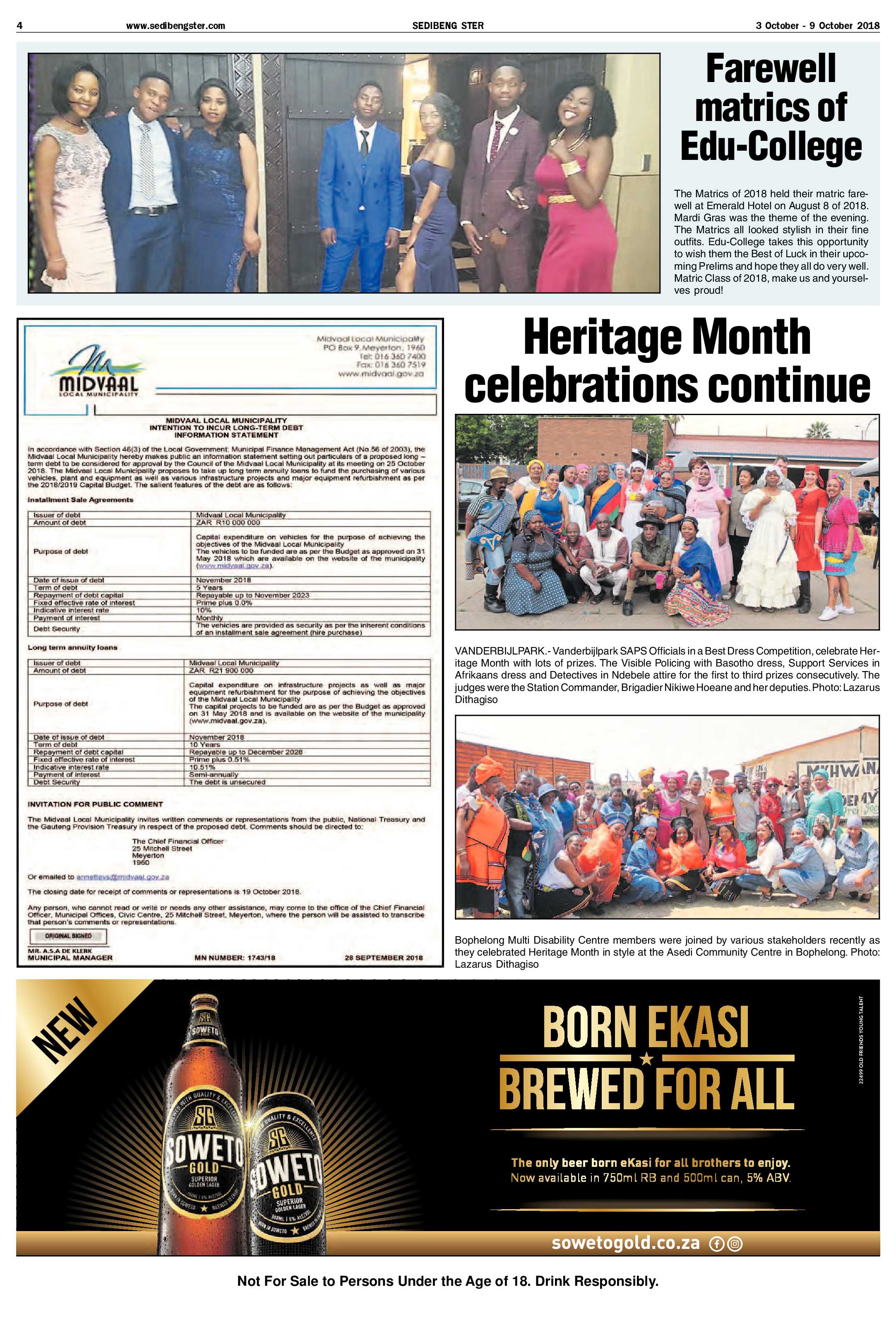 Sedibeng Ster 3 – 9 October 2018 page 4