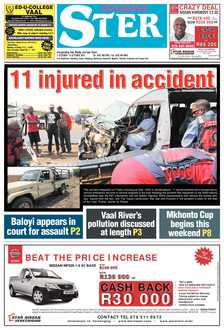 Sedibeng Ster 3 – 9 October 2018