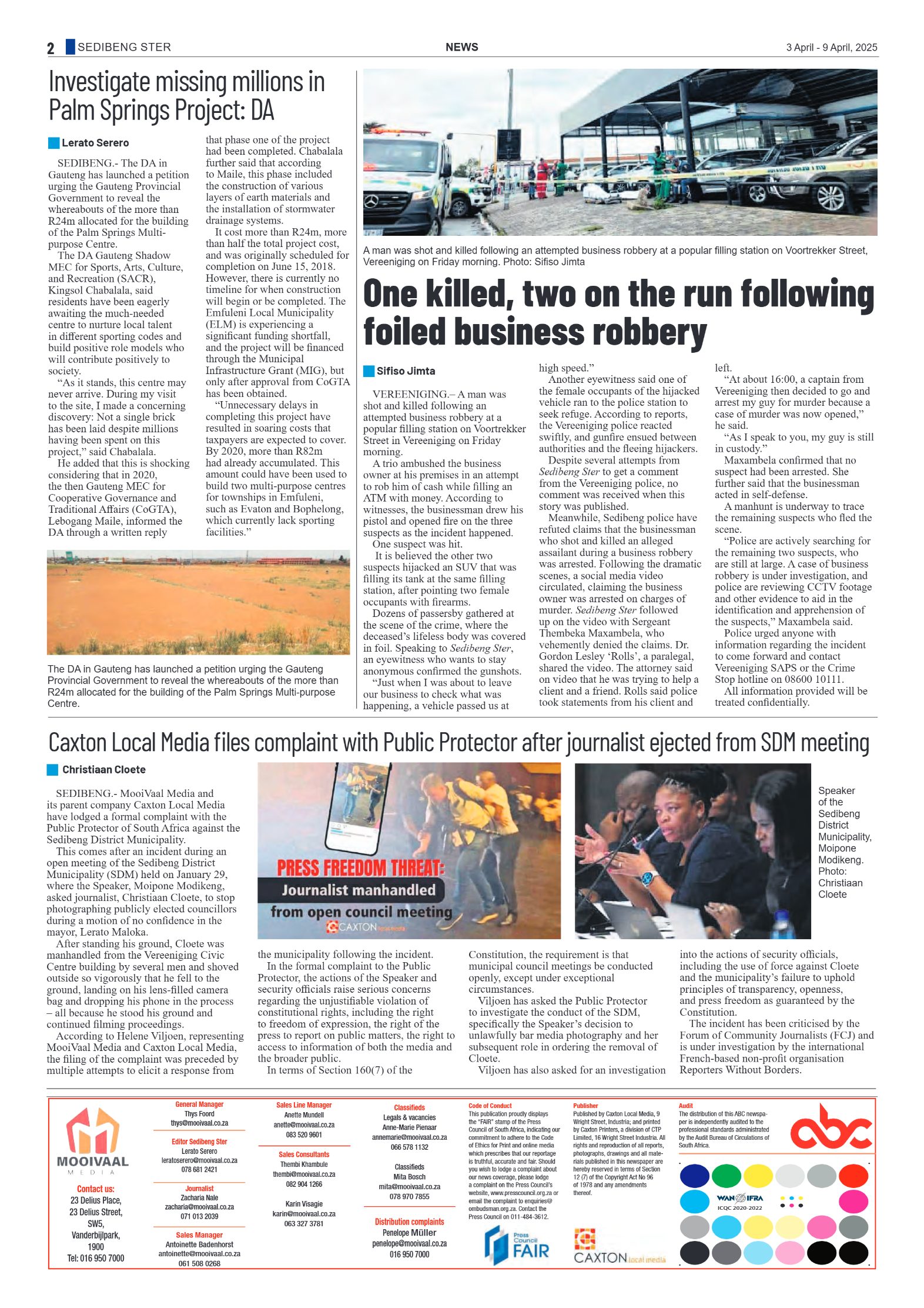 Sedibeng Ster 3 April – 9 April, 2025 page 2