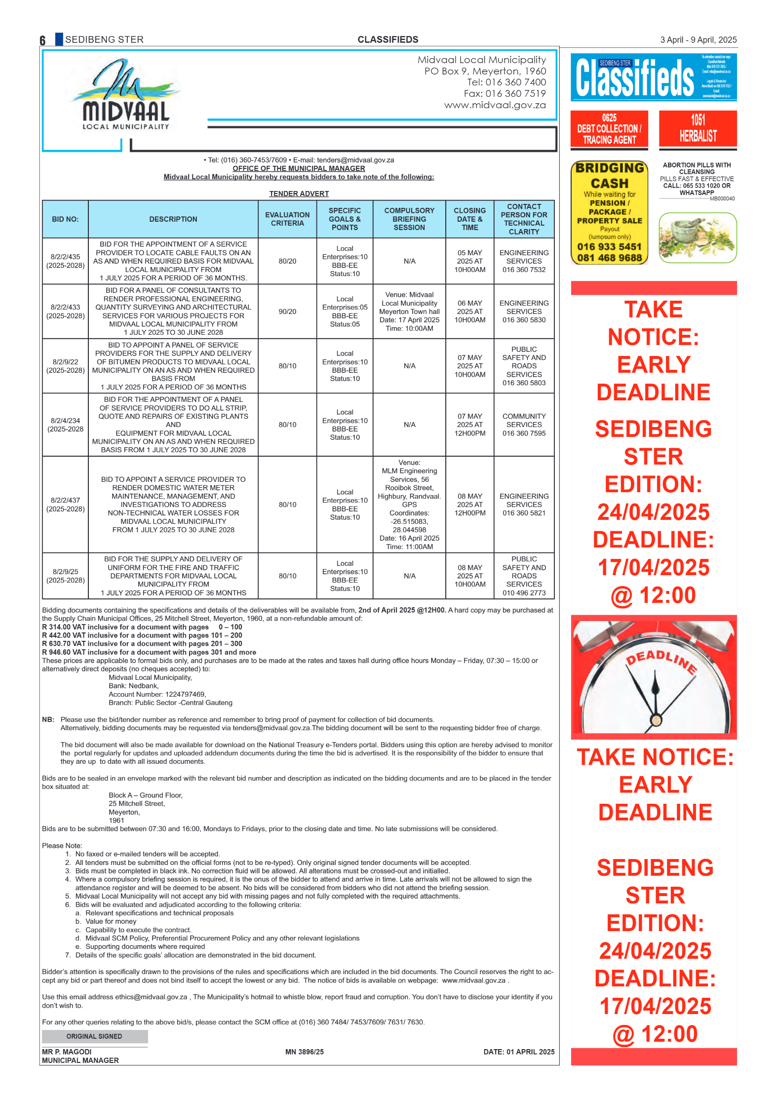 Sedibeng Ster 3 April – 9 April, 2025 page 6
