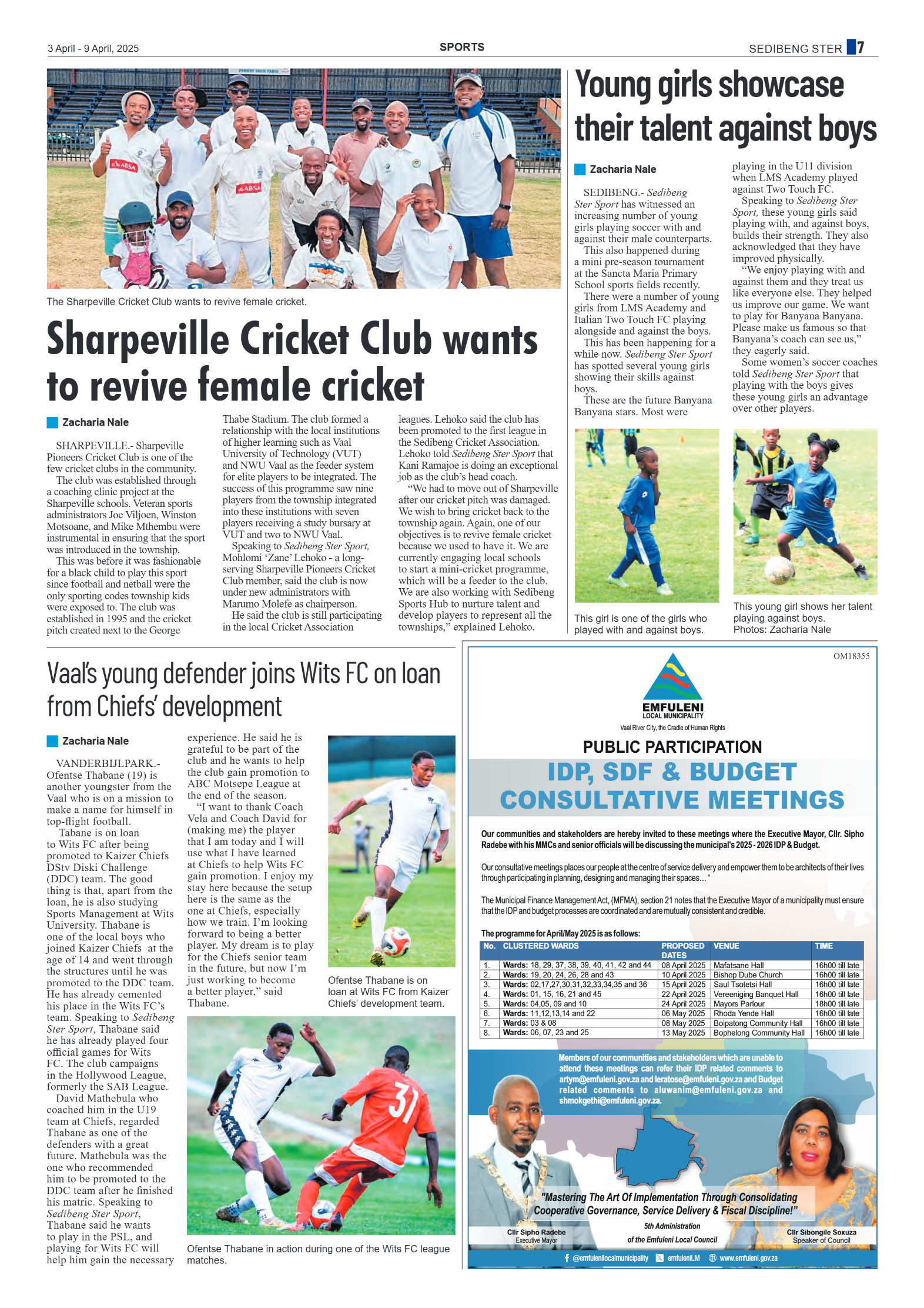 Sedibeng Ster 3 April – 9 April, 2025 page 7