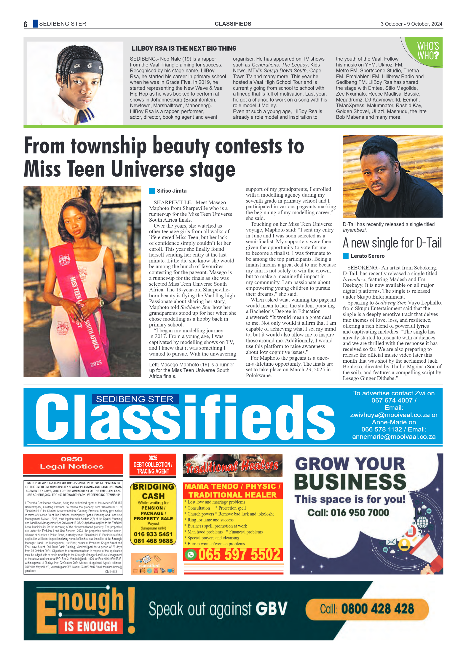 Sedibeng Ster 3 October – 9 October, 2024 page 6