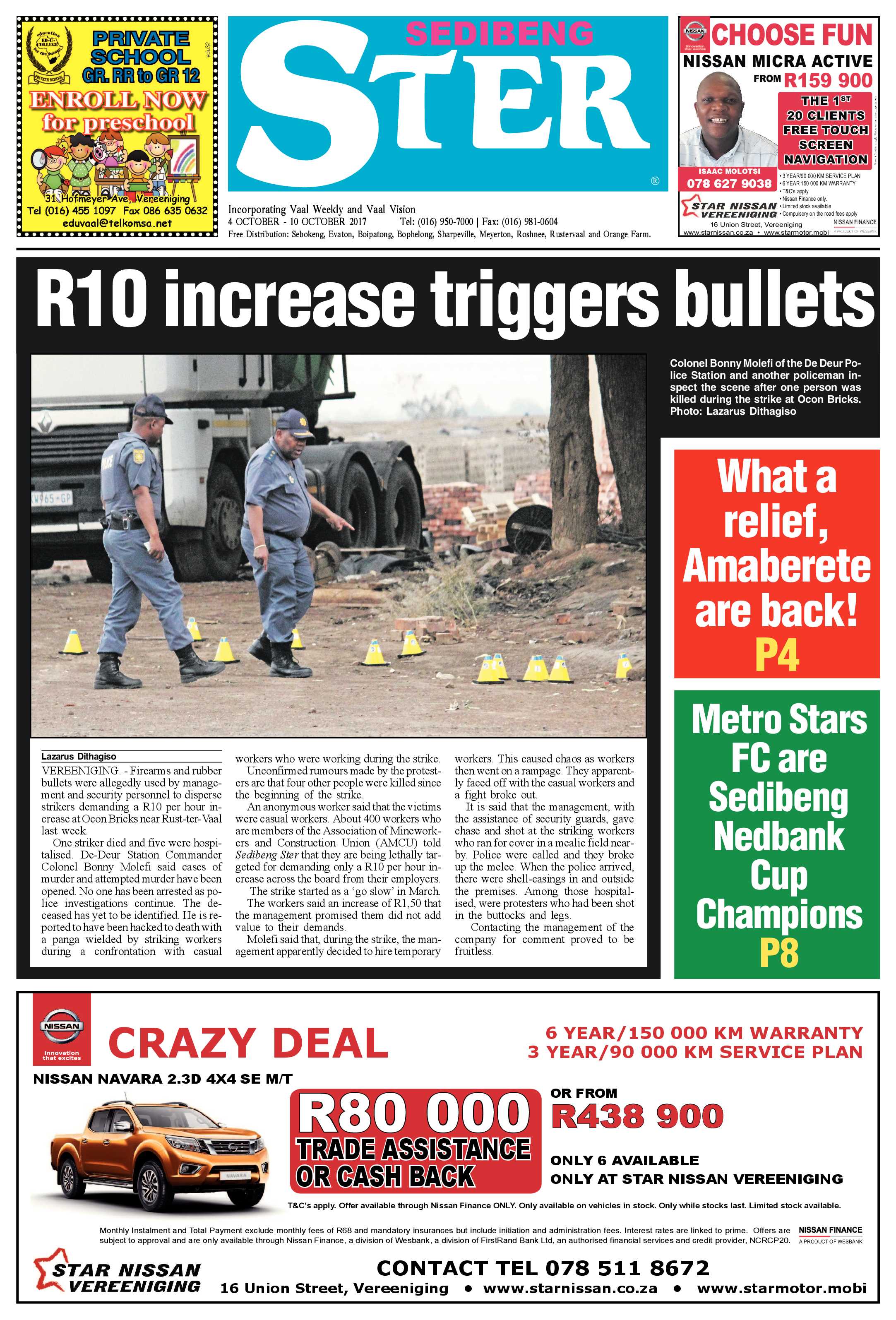 Sedibeng Ster 4 – 10 October 2017 page 1