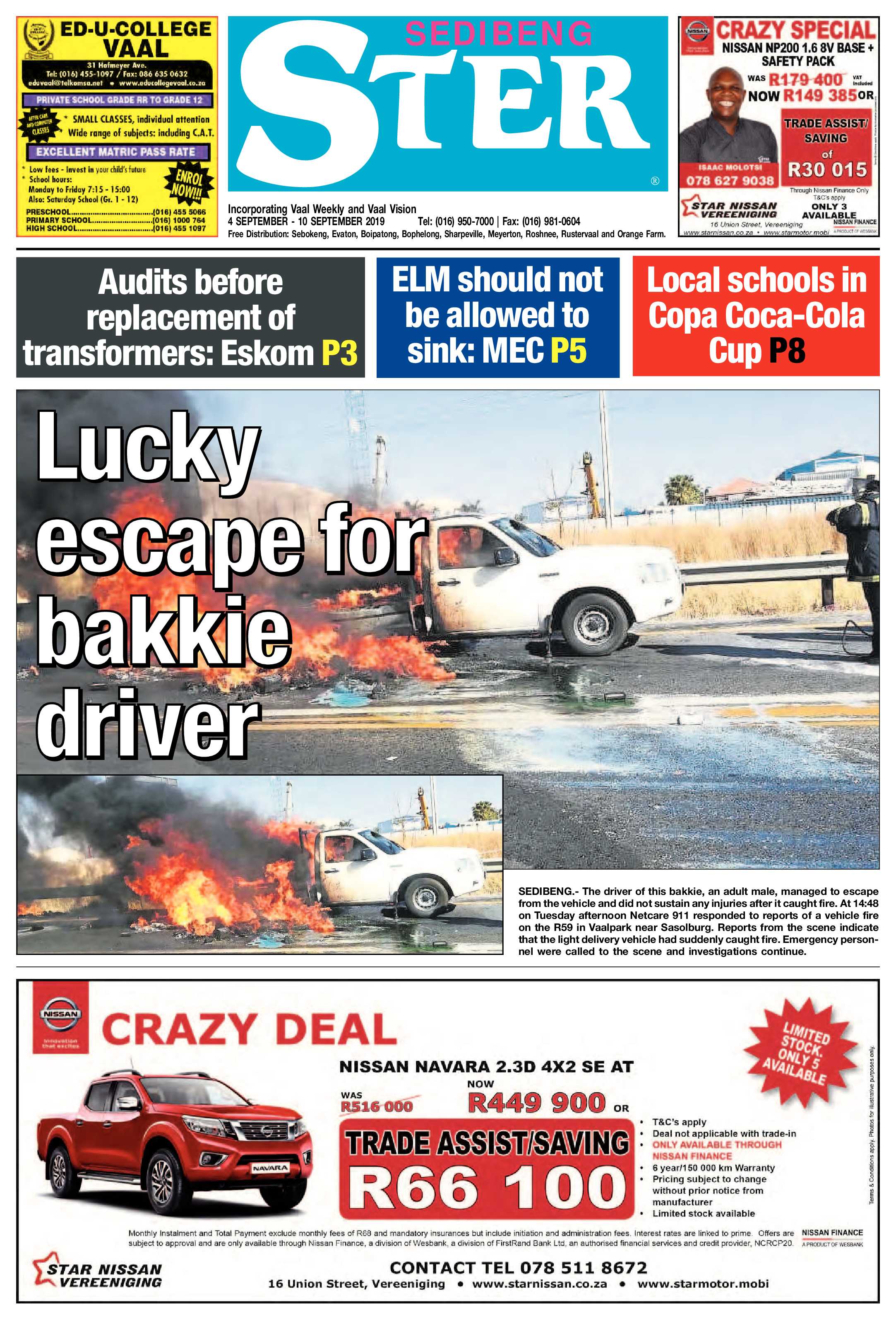 Sedibeng Ster 4 – 10 September 2019 page 1