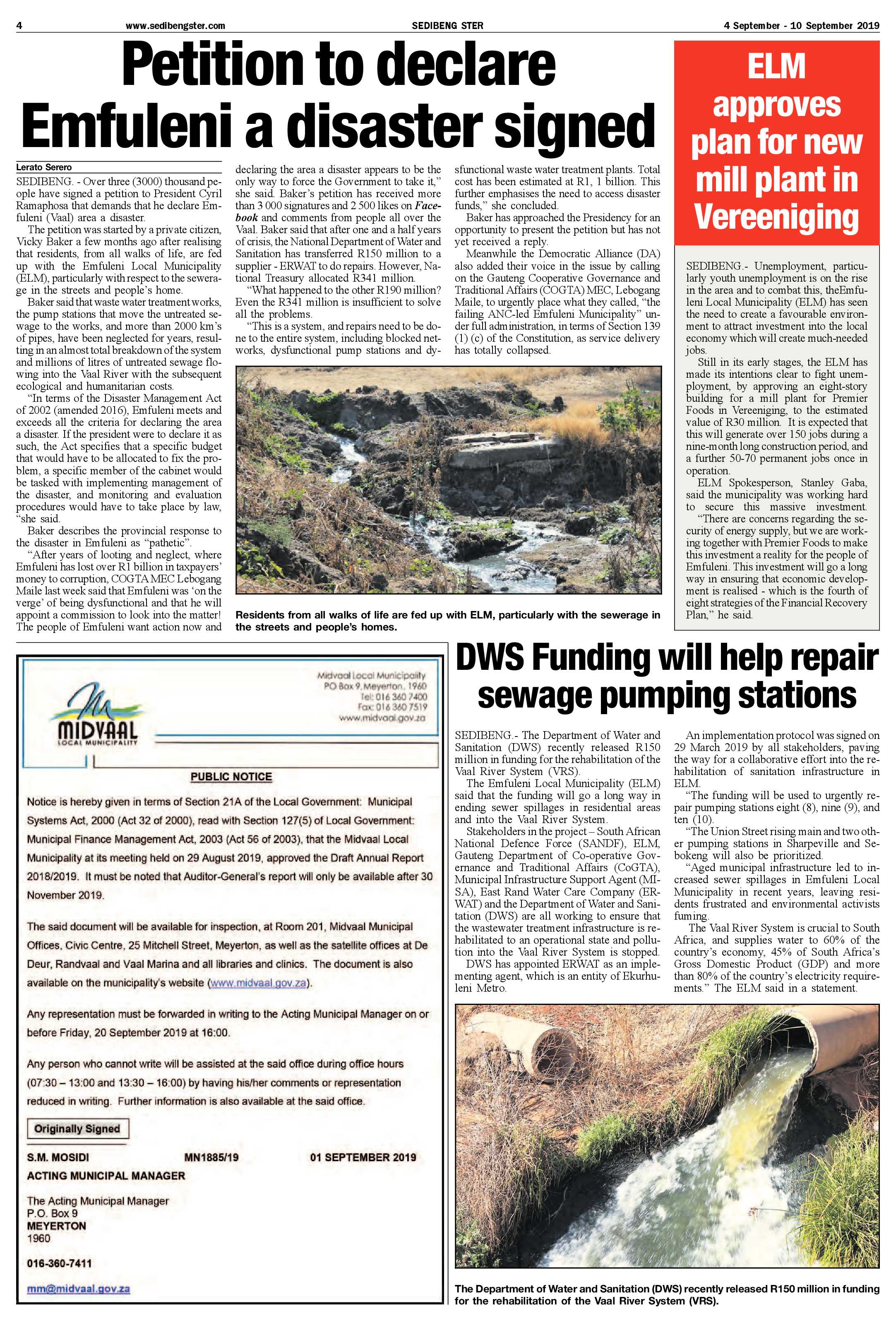Sedibeng Ster 4 – 10 September 2019 page 4