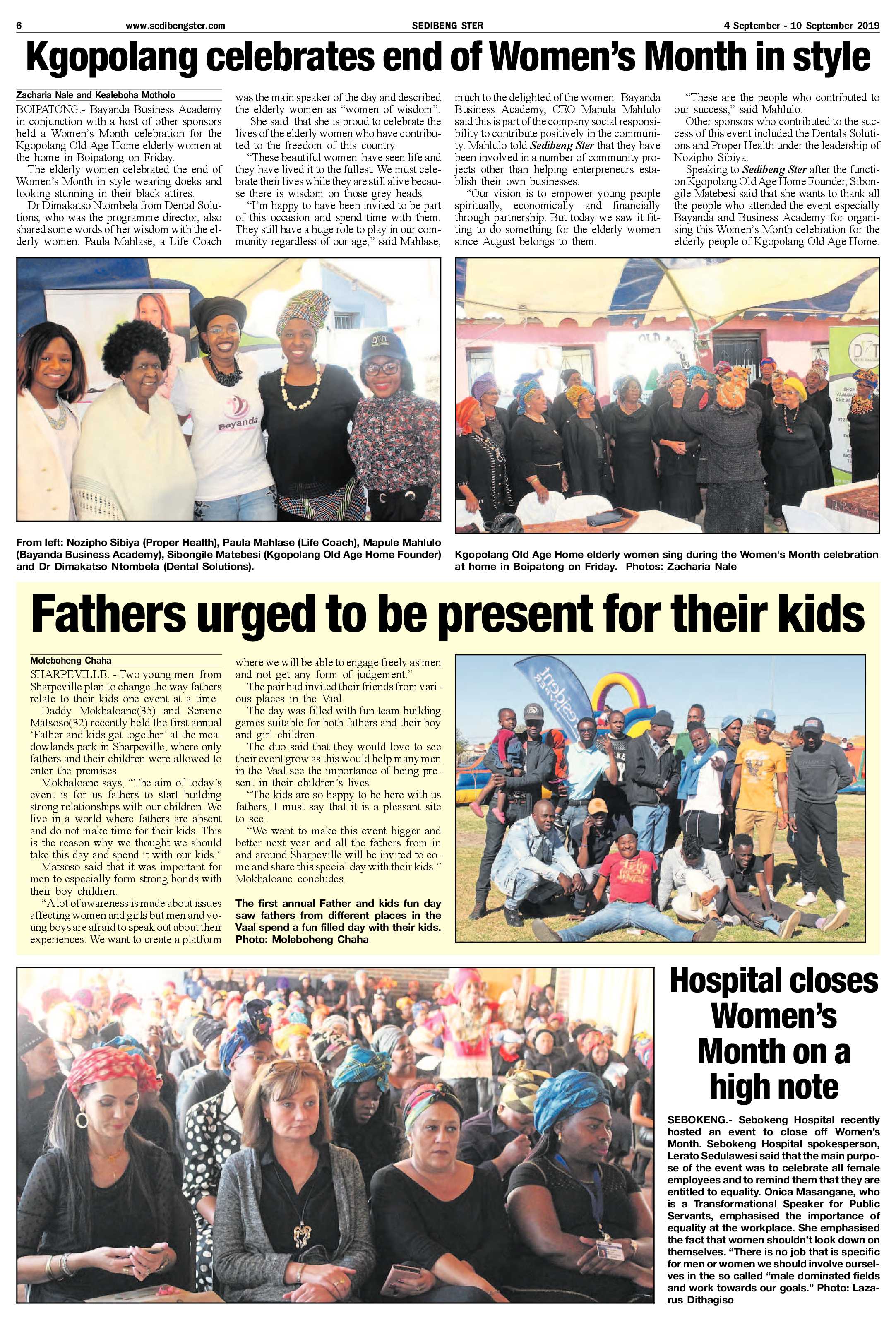 Sedibeng Ster 4 – 10 September 2019 page 6