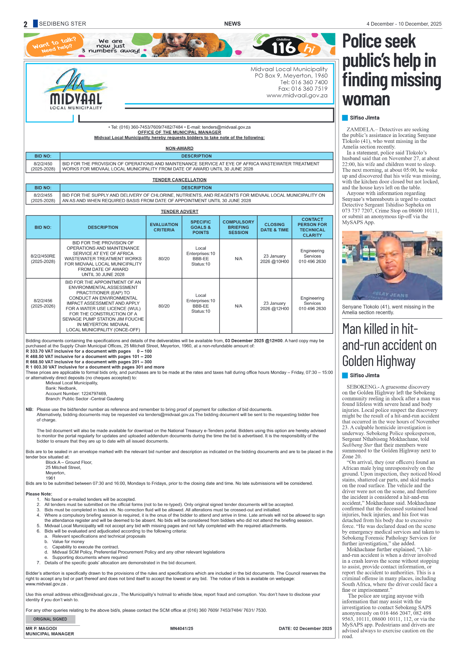 Sedibeng Ster 4 December – 10 December, 2025 page 2