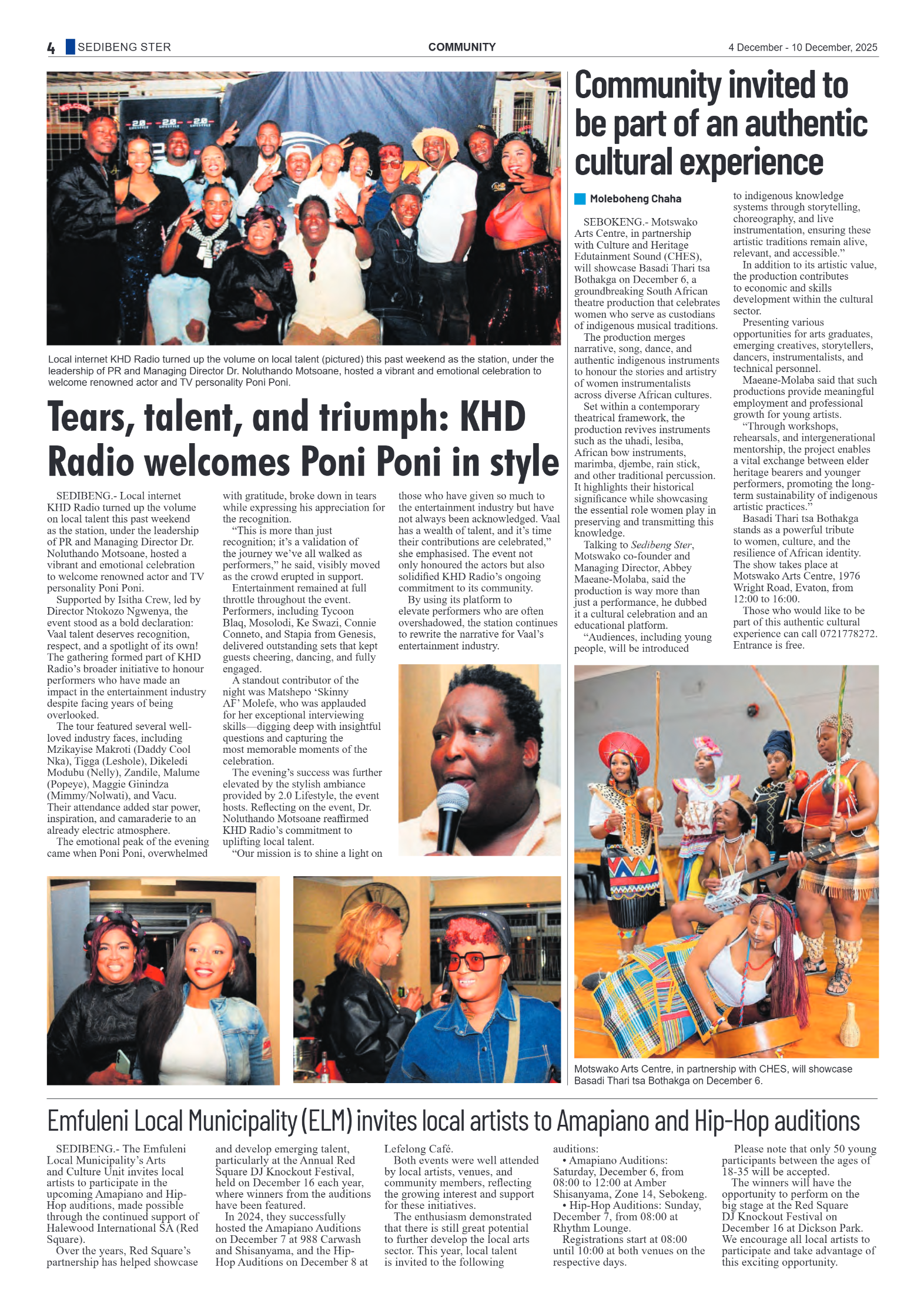 Sedibeng Ster 4 December – 10 December, 2025 page 4