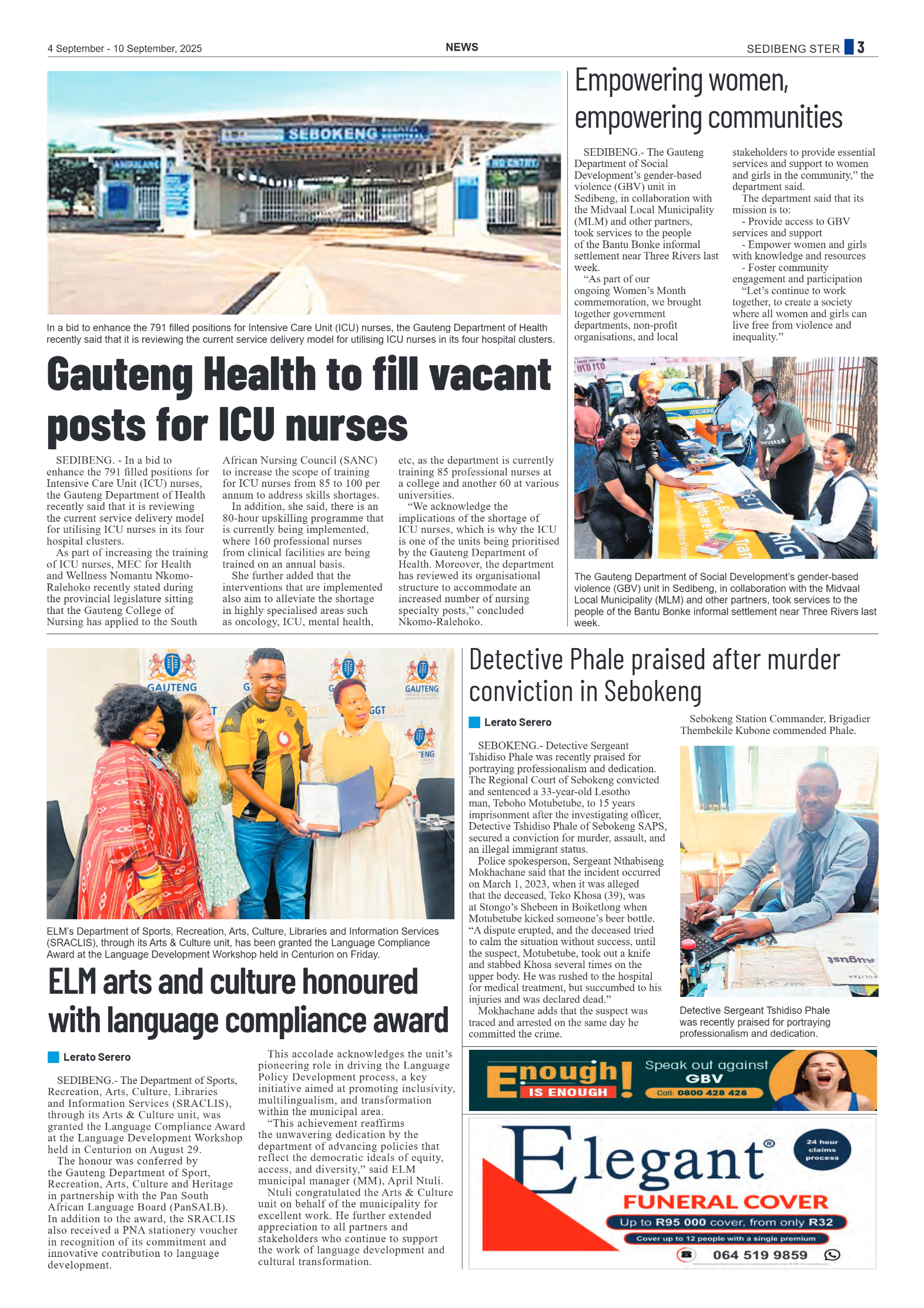 Sedibeng Ster 4 September – 10 September, 2025 page 3