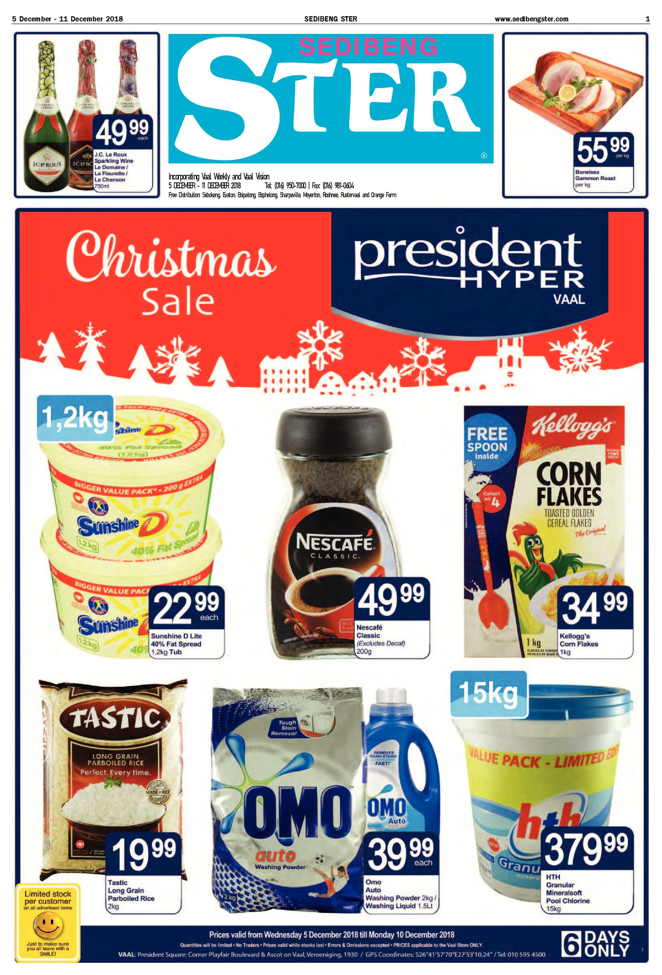 Sedibeng Ster 5 – 11 December 2018 page 1
