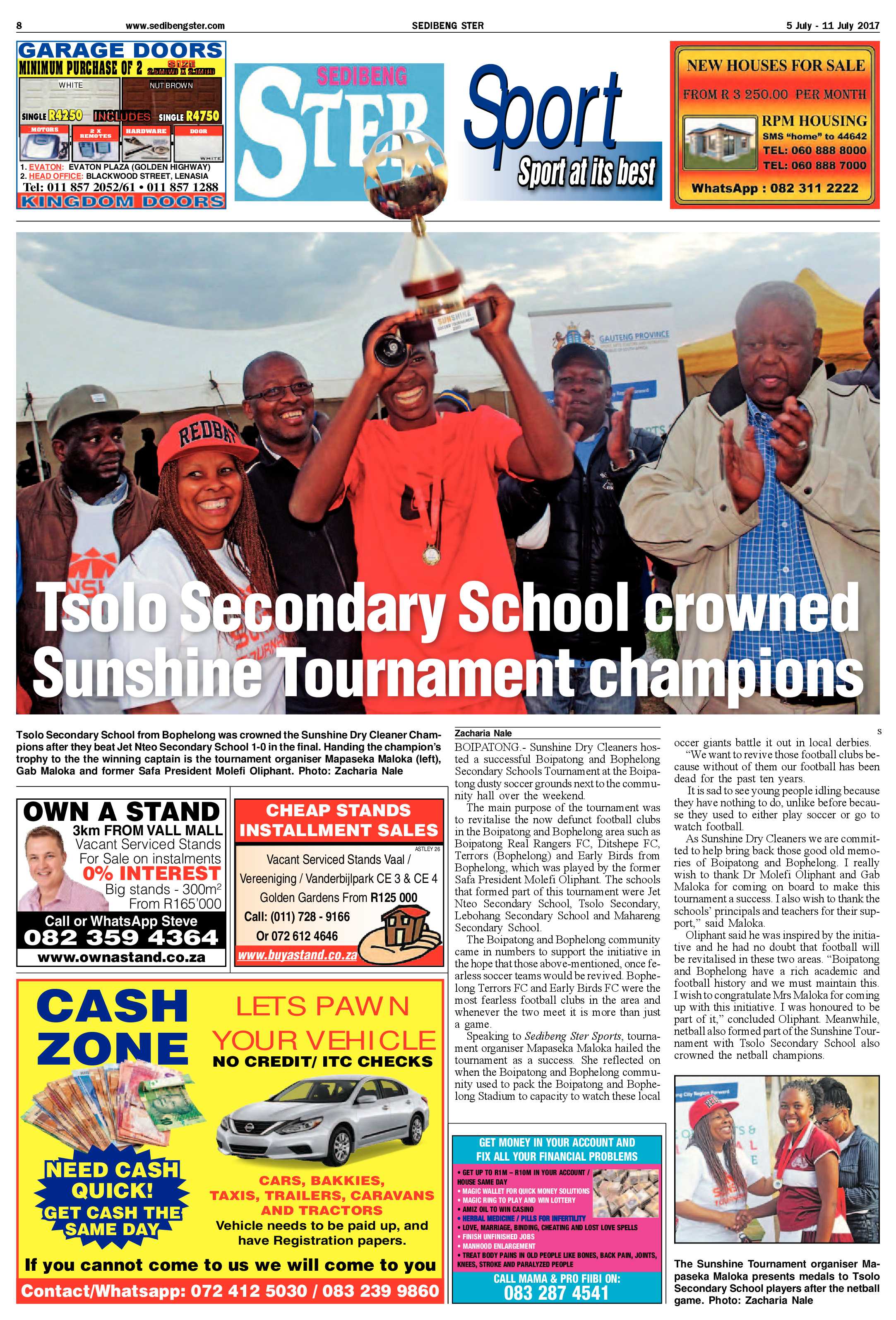 Sedibeng Ster 5 – 7 July 2017 page 8