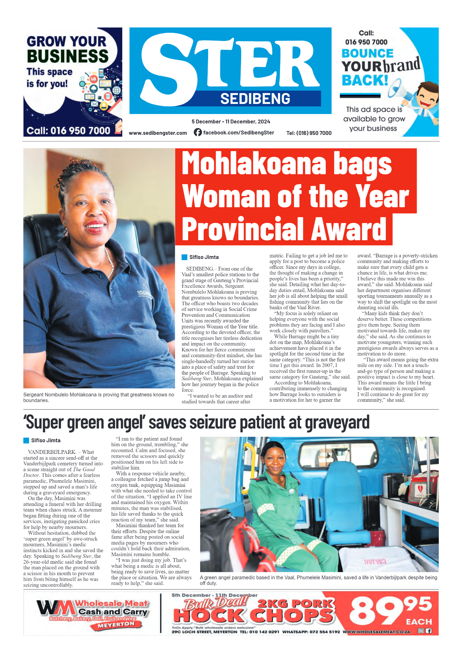 Sedibeng Ster 5 December – 11 December, 2024 page 1