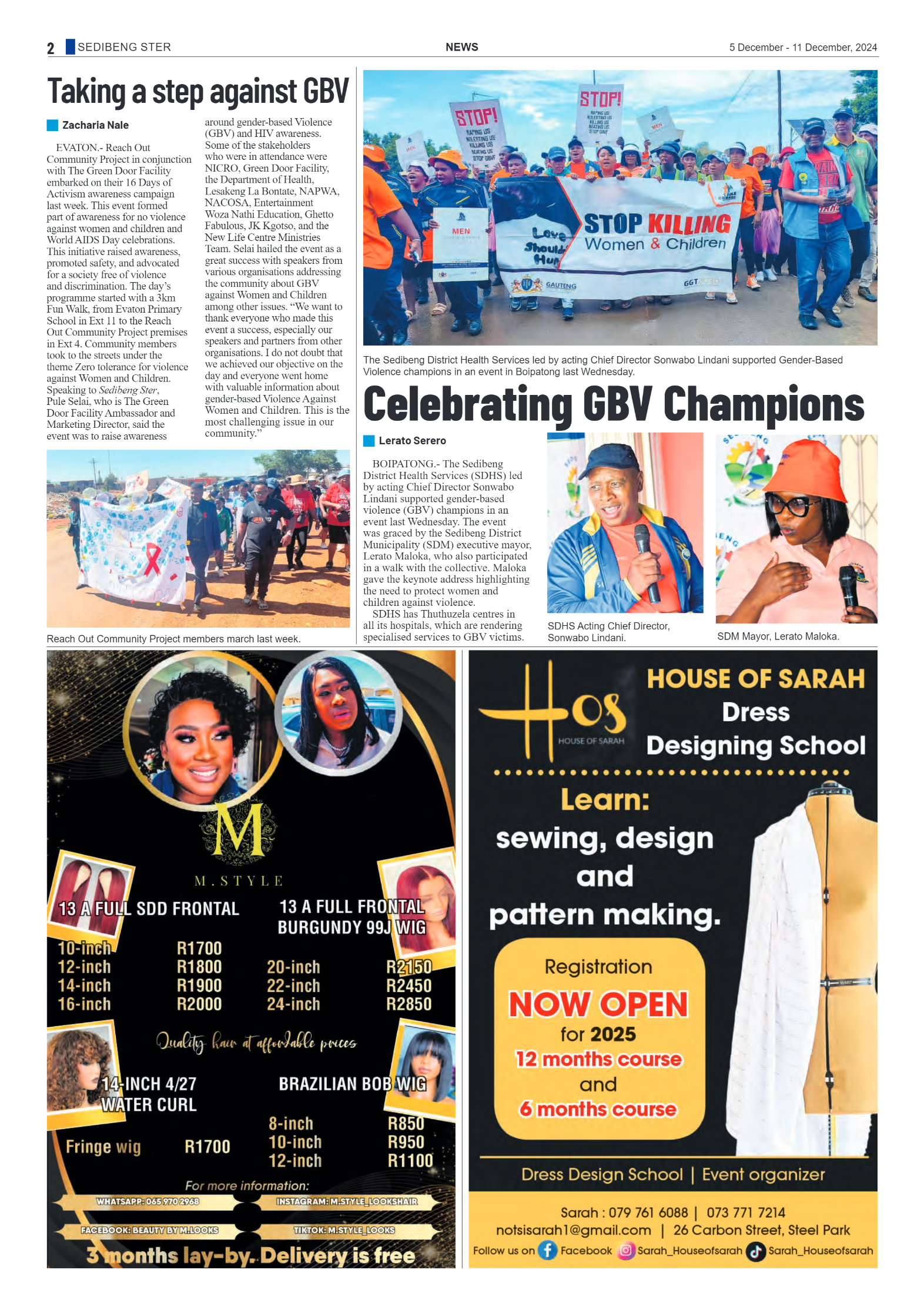 Sedibeng Ster 5 December – 11 December, 2024 page 2