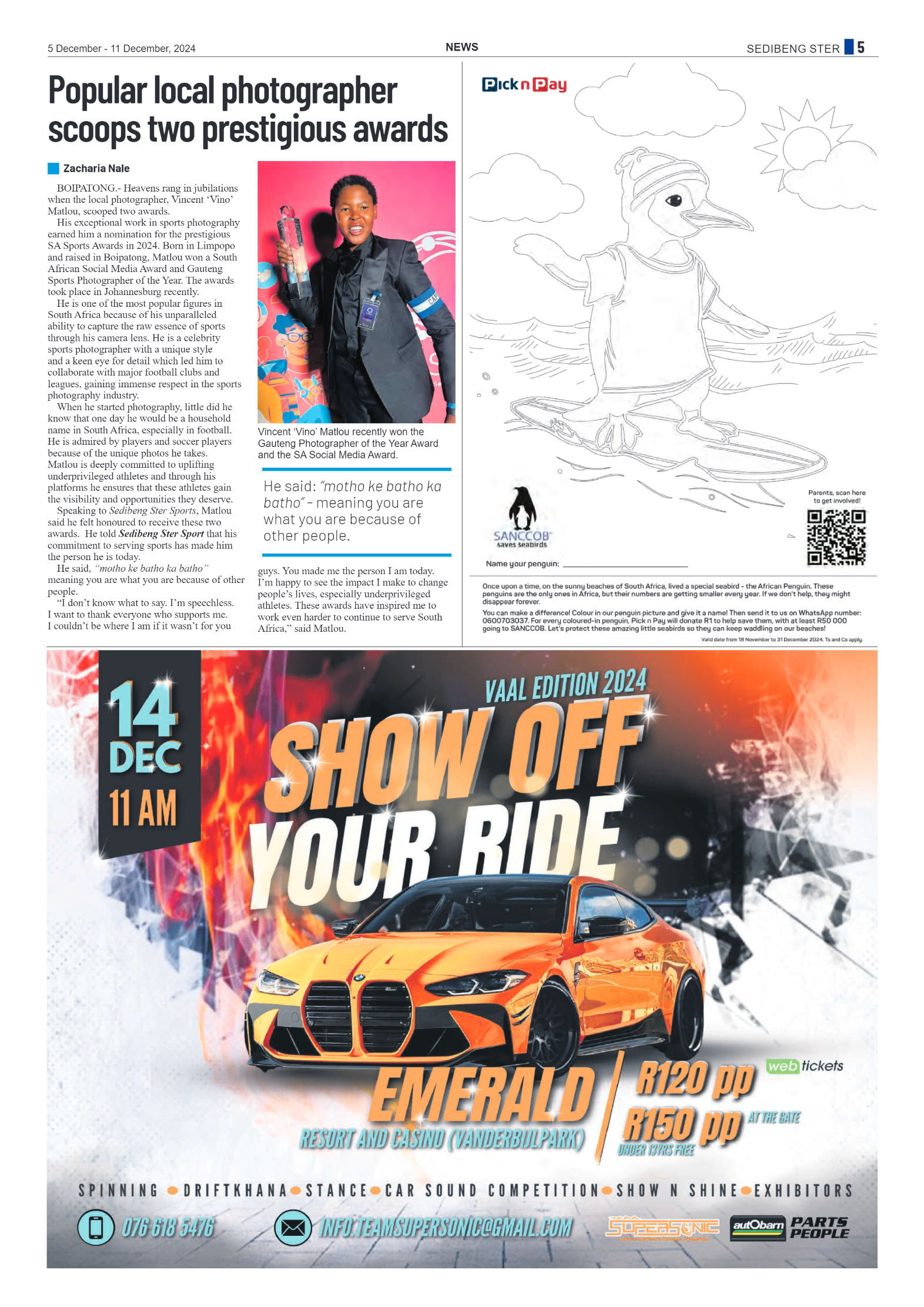 Sedibeng Ster 5 December – 11 December, 2024 page 5