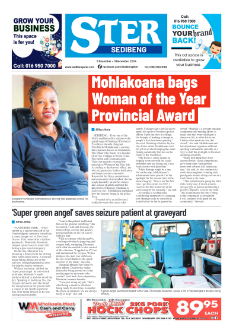 Sedibeng Ster 5 December – 11 December, 2024