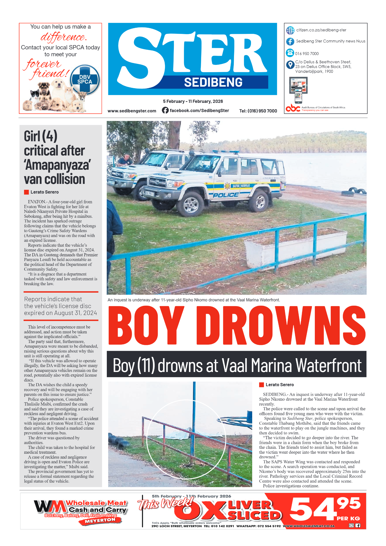 Sedibeng Ster – 5 February 2026 page 1