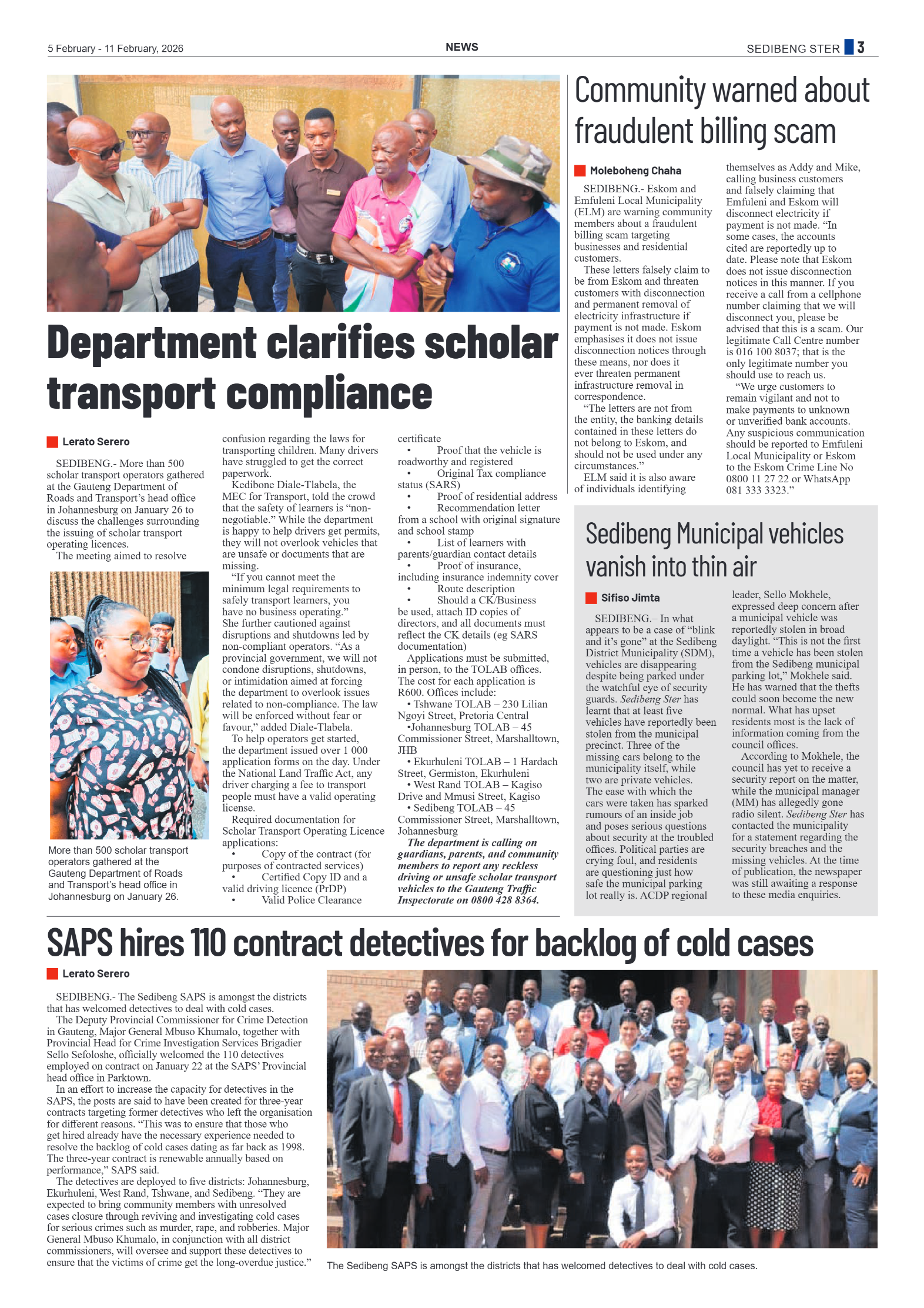Sedibeng Ster – 5 February 2026 page 3