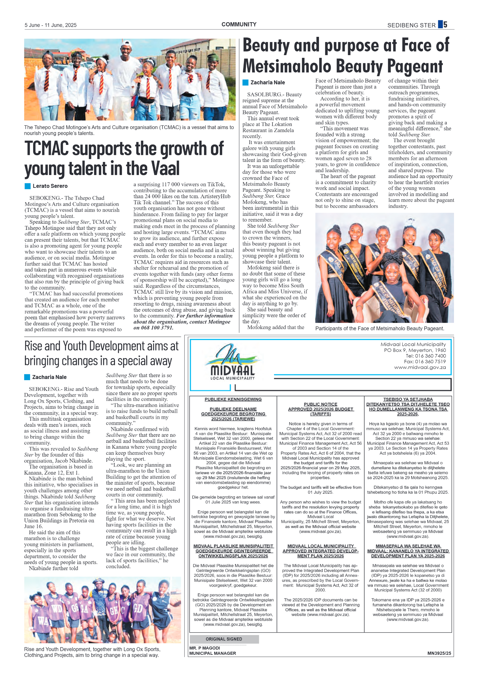Sedibeng Ster 5 June – 11 June, 2025 page 5