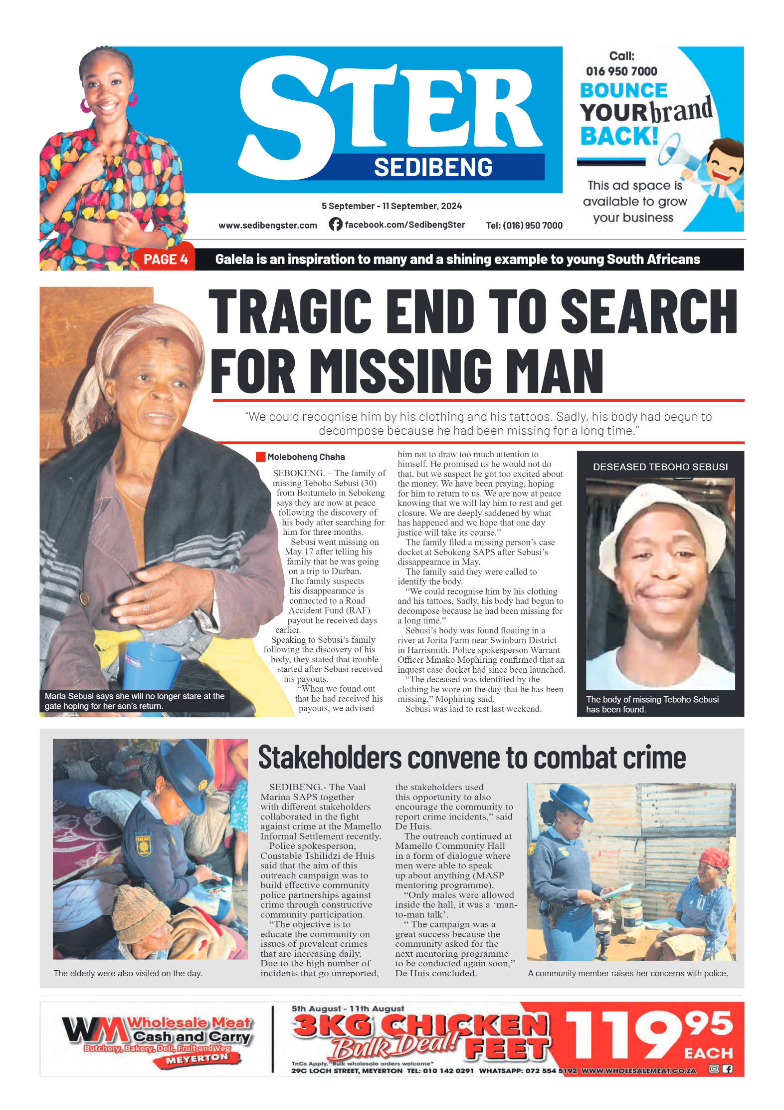 Sedibeng Ster 5 September – 11 September, 2024 page 1