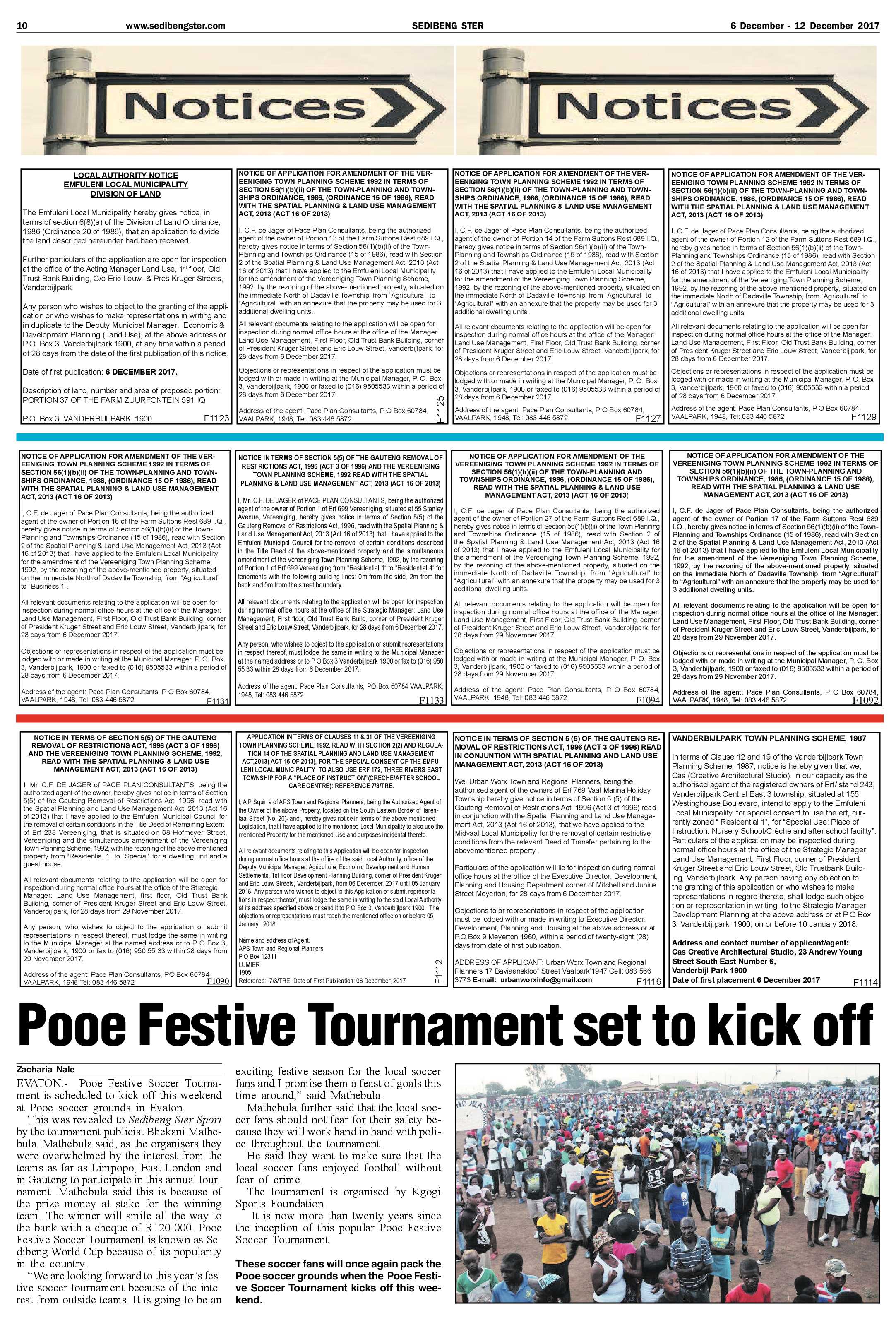 Sedibeng Ster 6 – 12 December 2017 page 10