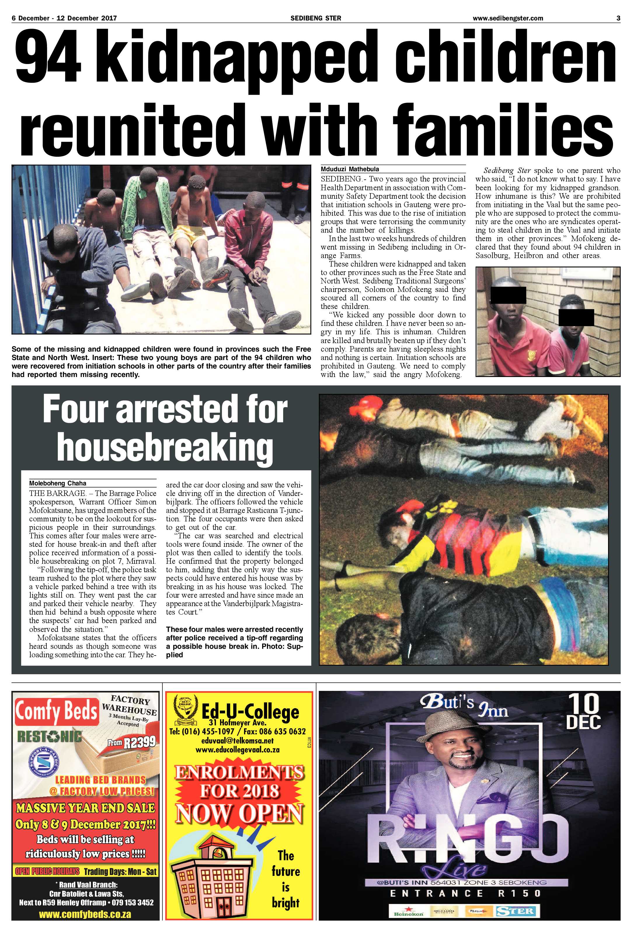 Sedibeng Ster 6 – 12 December 2017 page 3