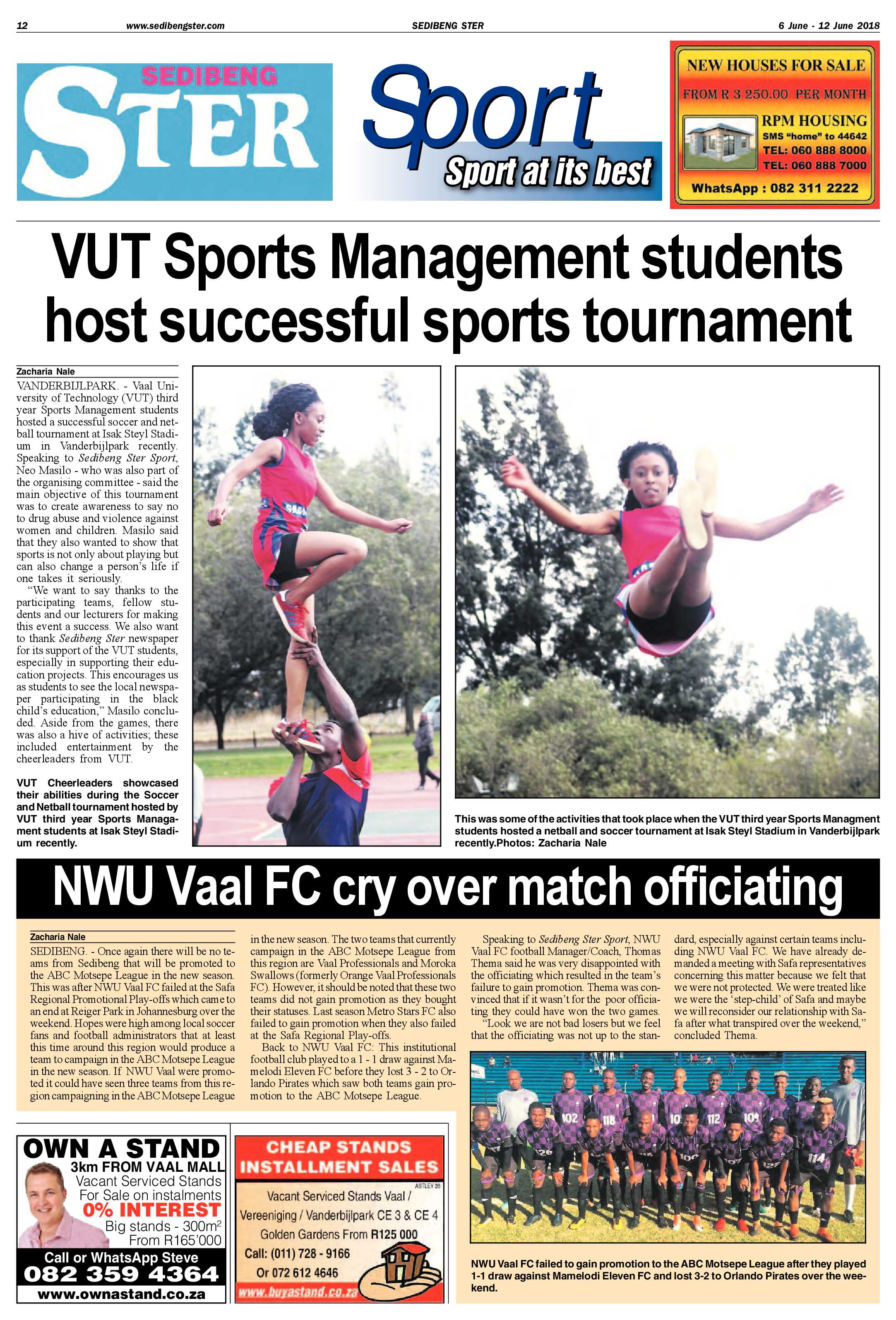 Sedibeng Ster 6 – 12 June 2018 page 12