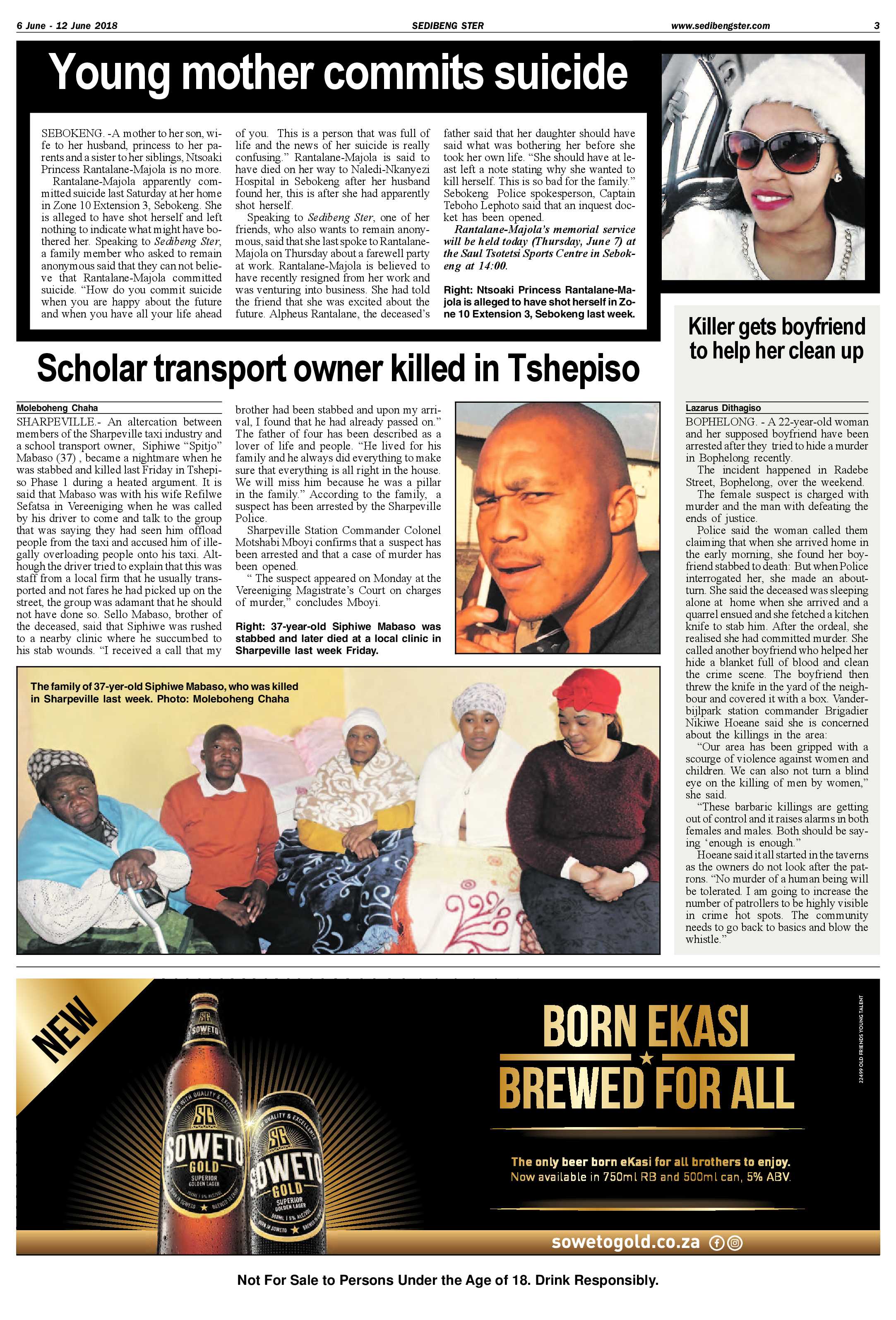 Sedibeng Ster 6 – 12 June 2018 page 3