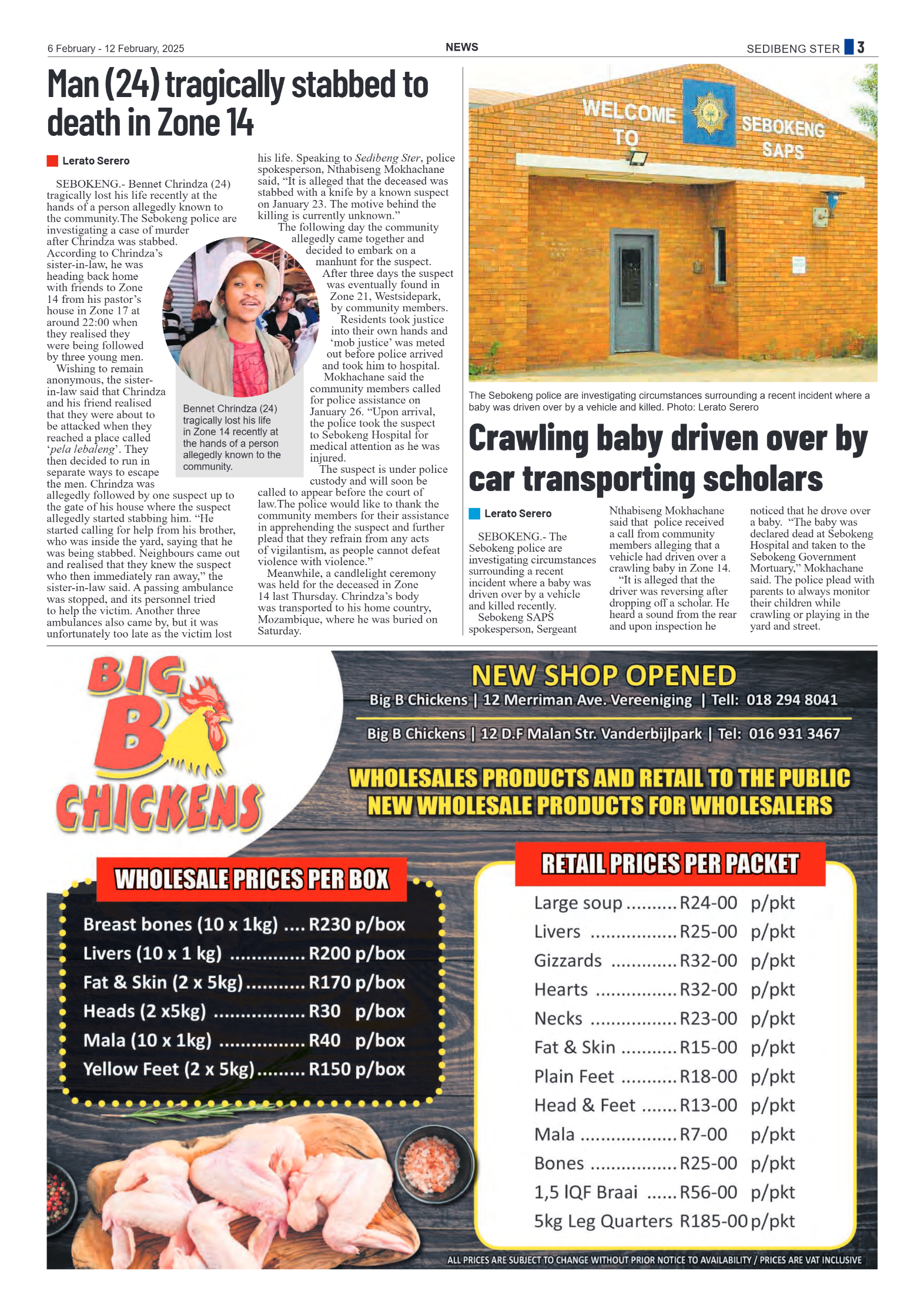 Sedibeng Ster 6 February – 12 February, 2025 page 3