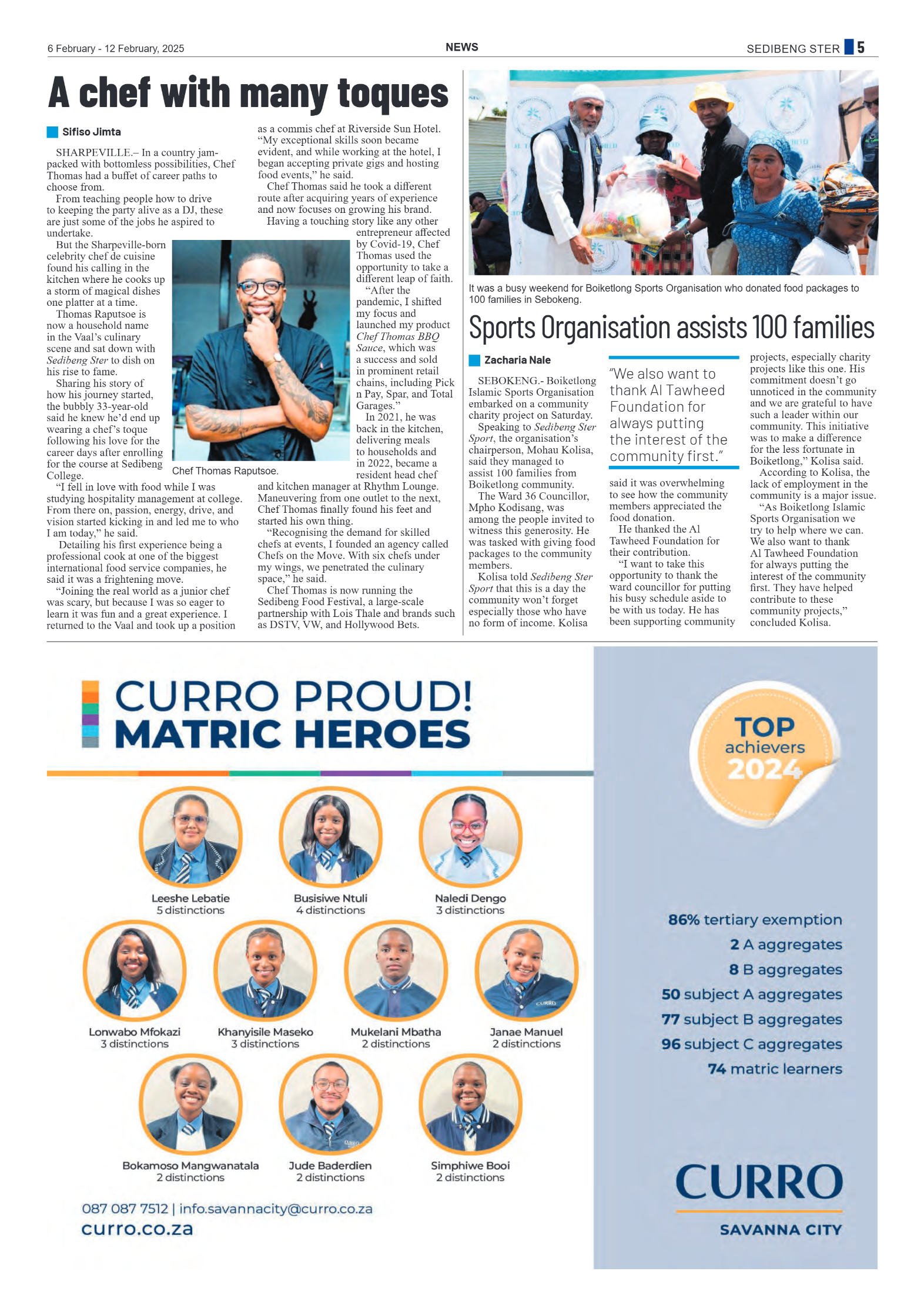 Sedibeng Ster 6 February – 12 February, 2025 page 5