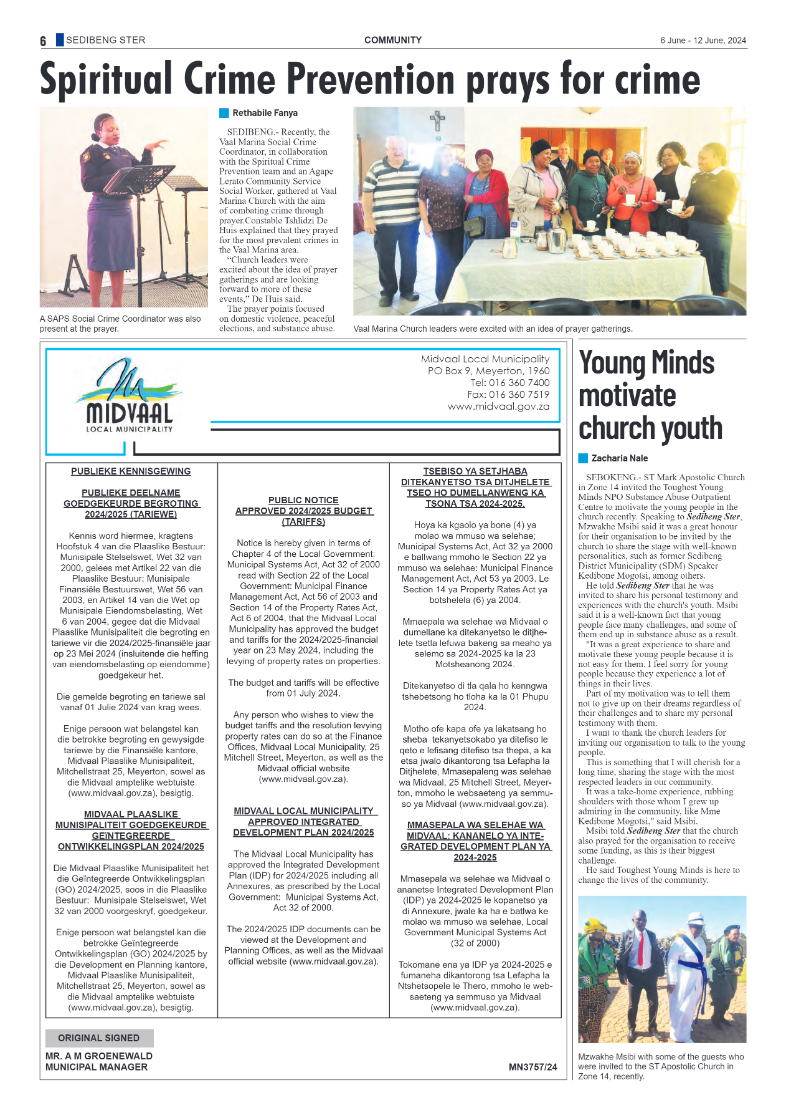 Sedibeng Ster 6 June – 12 June, 2024 page 6
