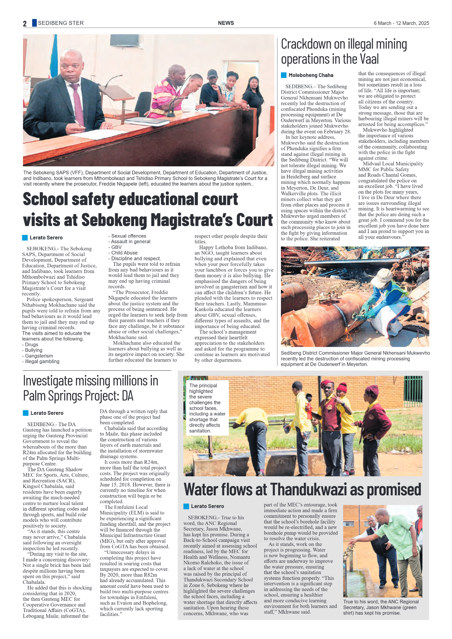 Sedibeng Ster 6 March – 12 March, 2025 page 2