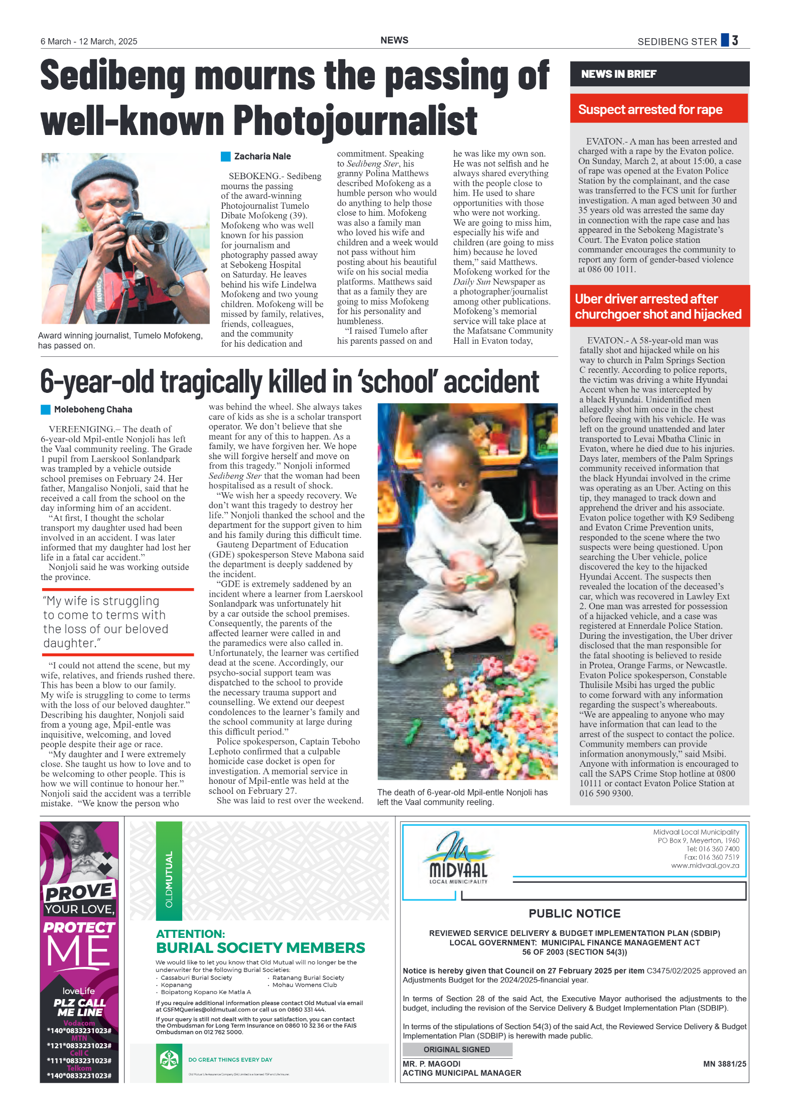 Sedibeng Ster 6 March – 12 March, 2025 page 3