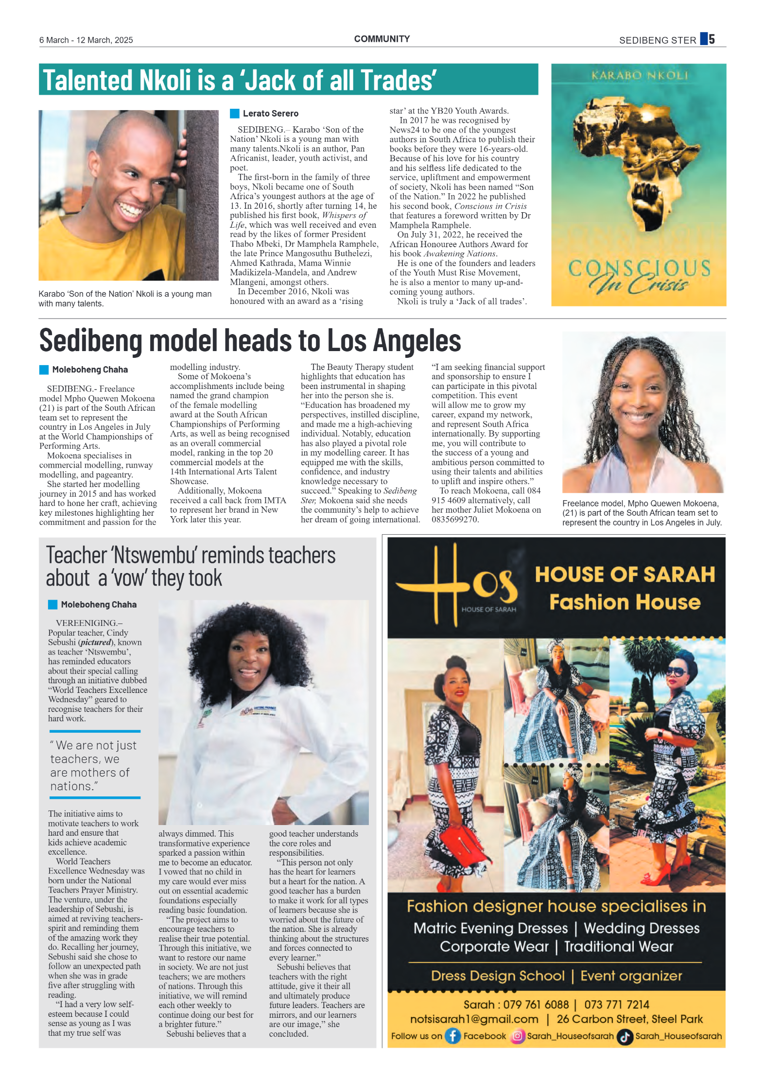 Sedibeng Ster 6 March – 12 March, 2025 page 5