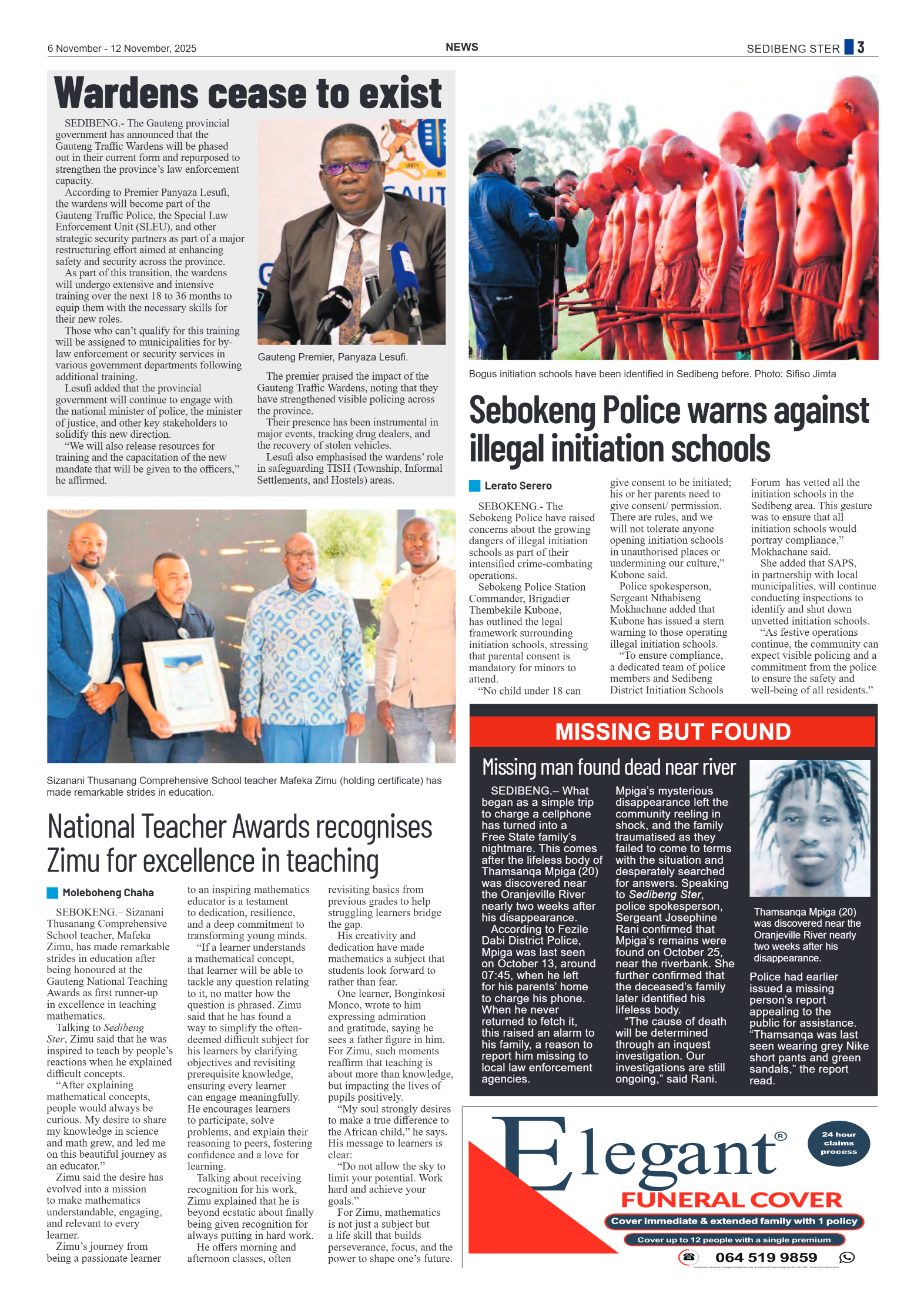 Sedibeng Ster 6 November – 12 November, 2025 page 3