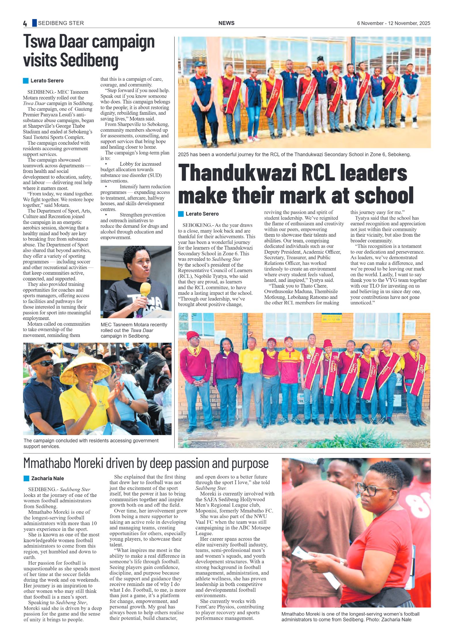Sedibeng Ster 6 November – 12 November, 2025 page 4