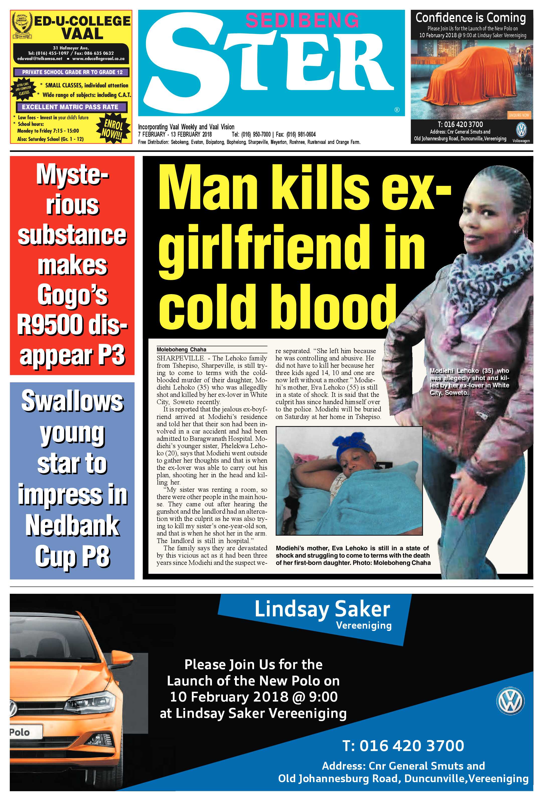 Sedibeng Ster 7 – 13 February 2018 page 1