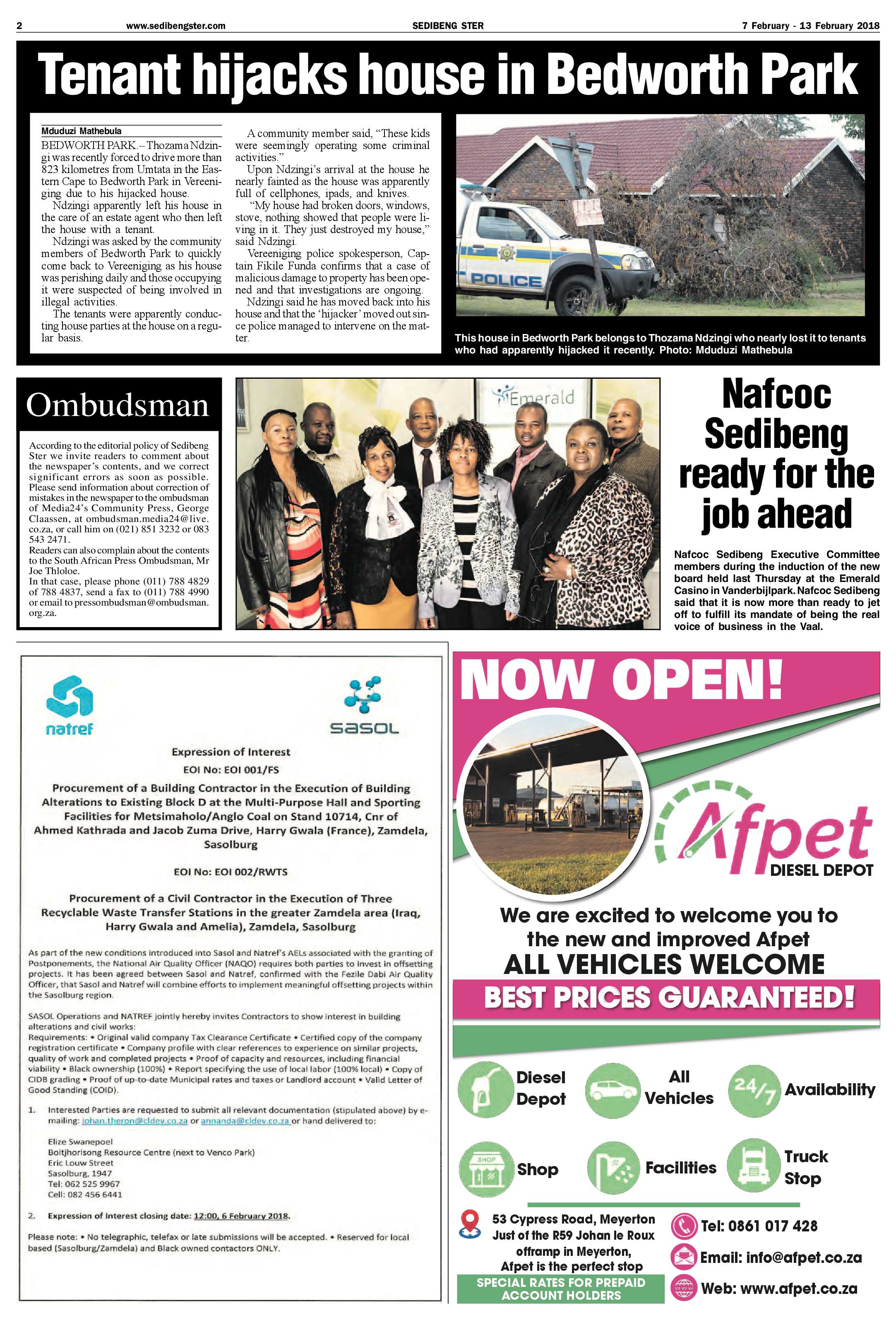 Sedibeng Ster 7 – 13 February 2018 page 2