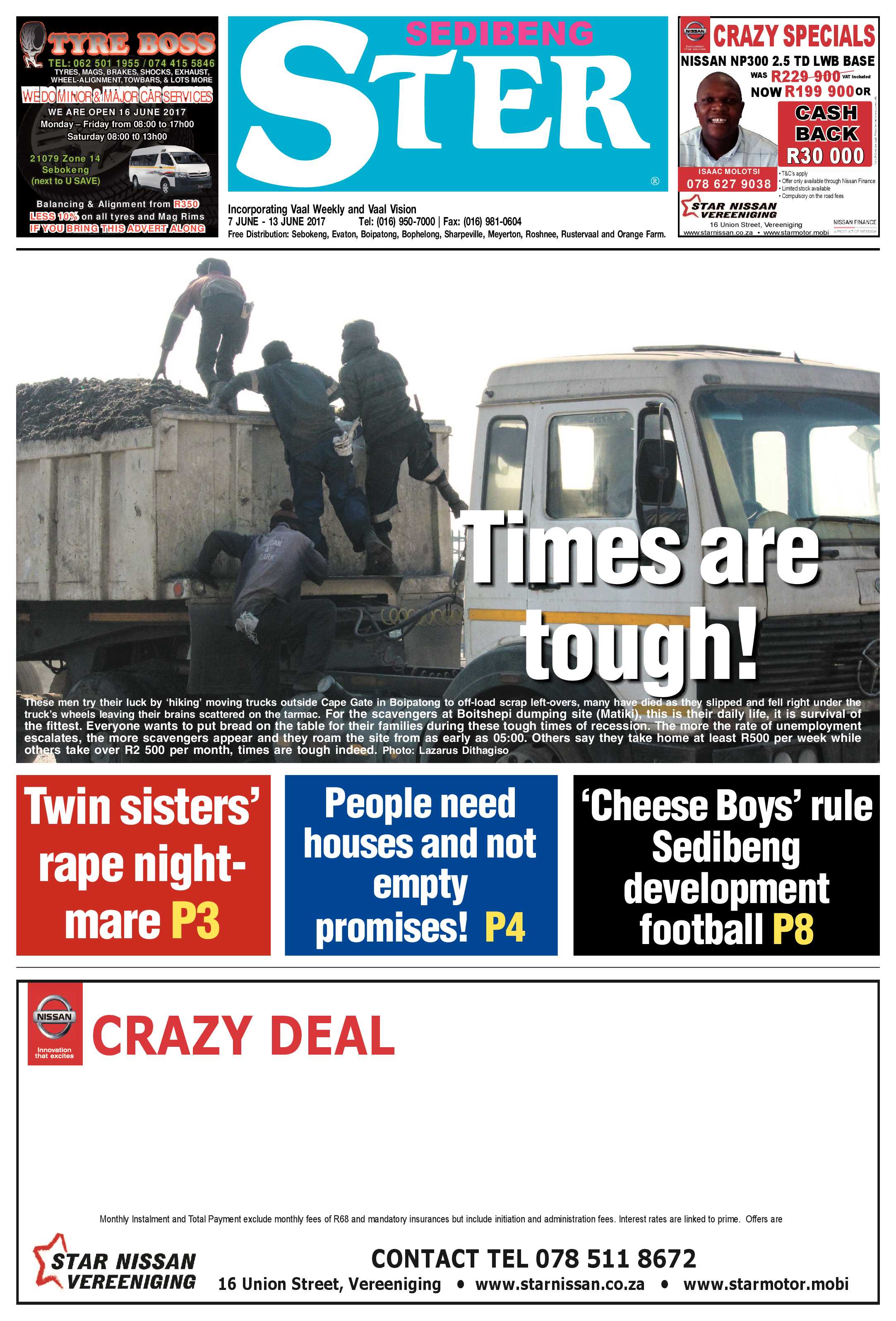 Sedibeng Ster 7 – 13 June 2017 page 1
