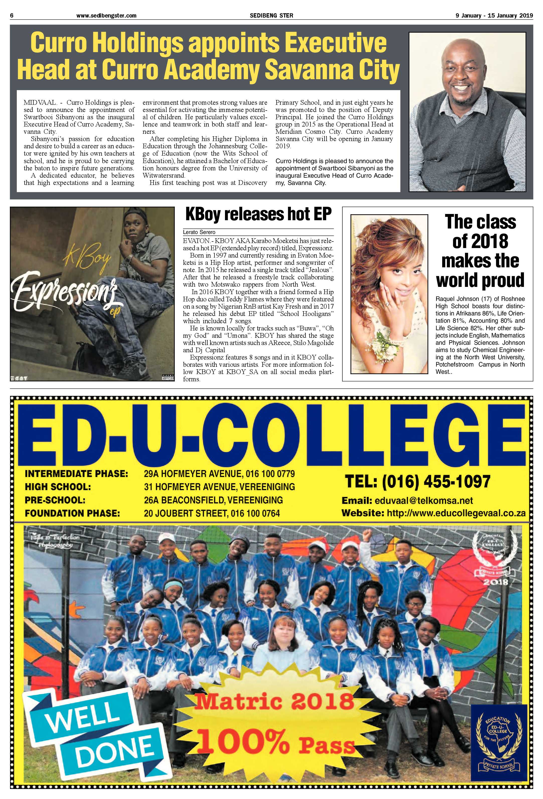 Sedibeng Ster 7 – 15 January 2019 page 6