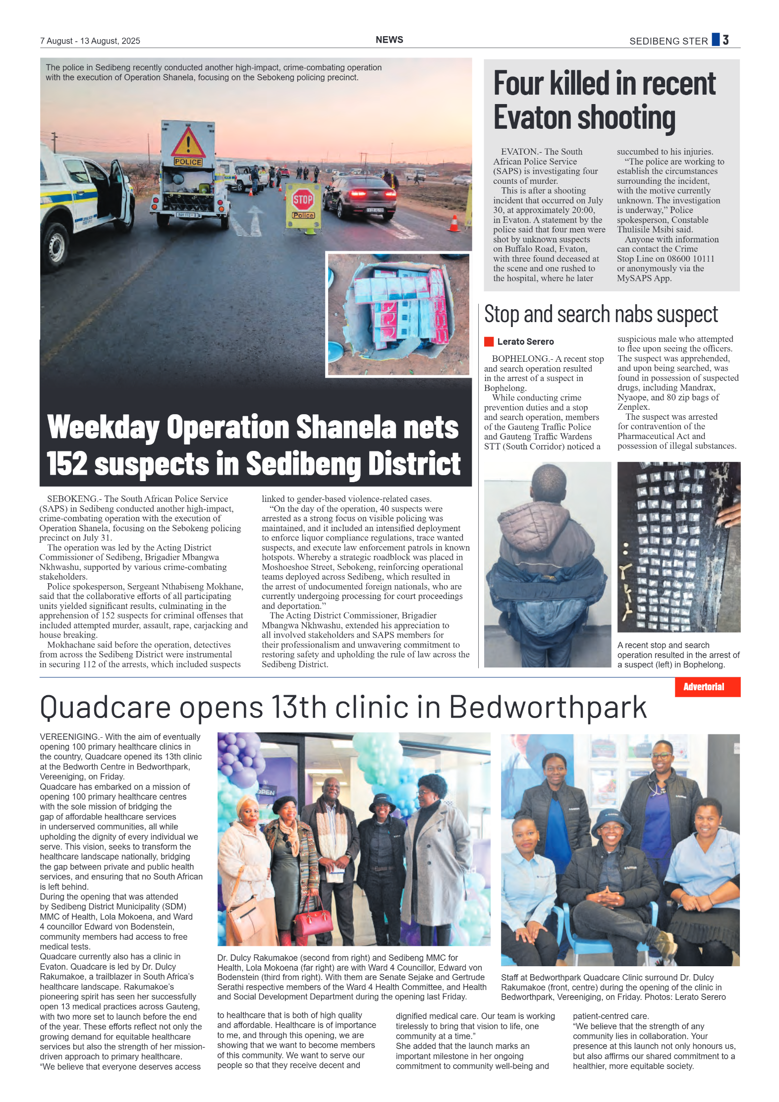 Sedibeng Ster 7 August – 13 August, 2025 page 3