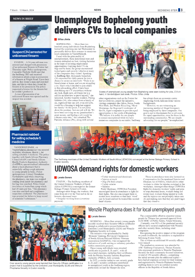 Sedibeng Ster 7 March – 13 March, 2024 page 3