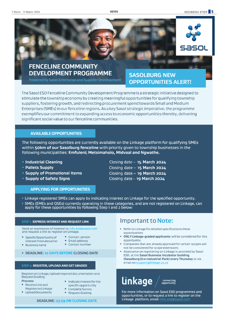 Sedibeng Ster 7 March – 13 March, 2024 page 5