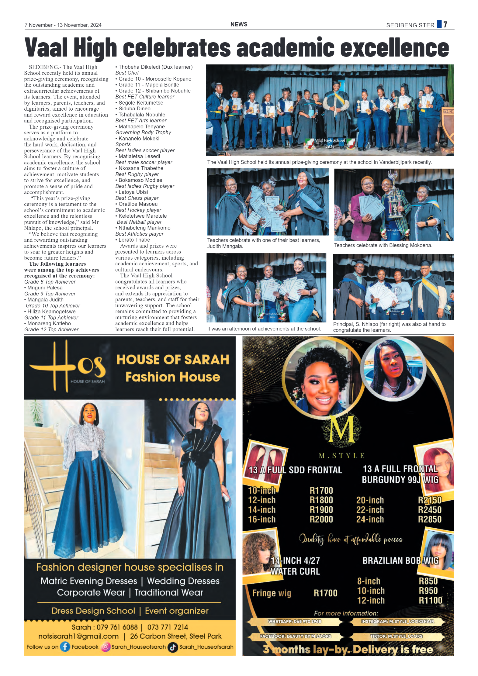 Sedibeng Ster 7 November – 13 November, 2024 page 7