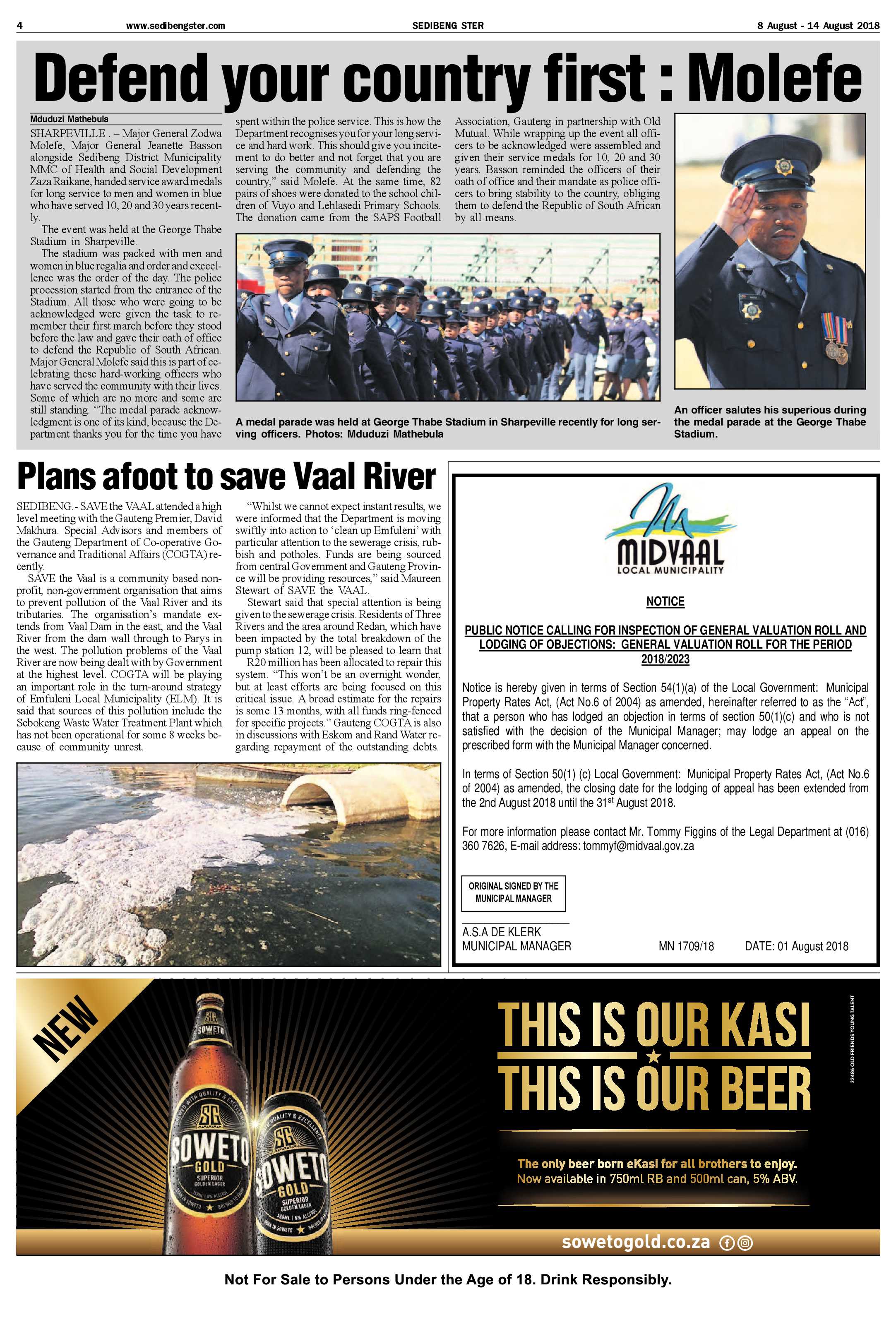 Sedibeng Ster 8 – 14 August 2018 page 4